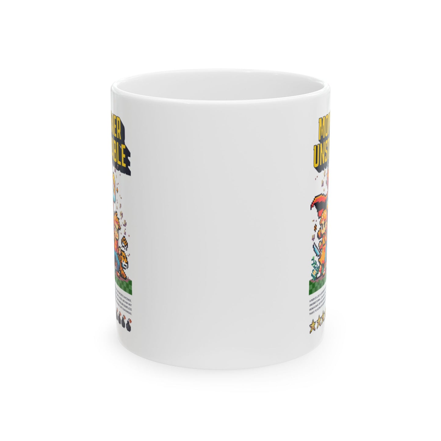 Taza de cerámica "Mom Power Unstoppable": el regalo perfecto para supermamás