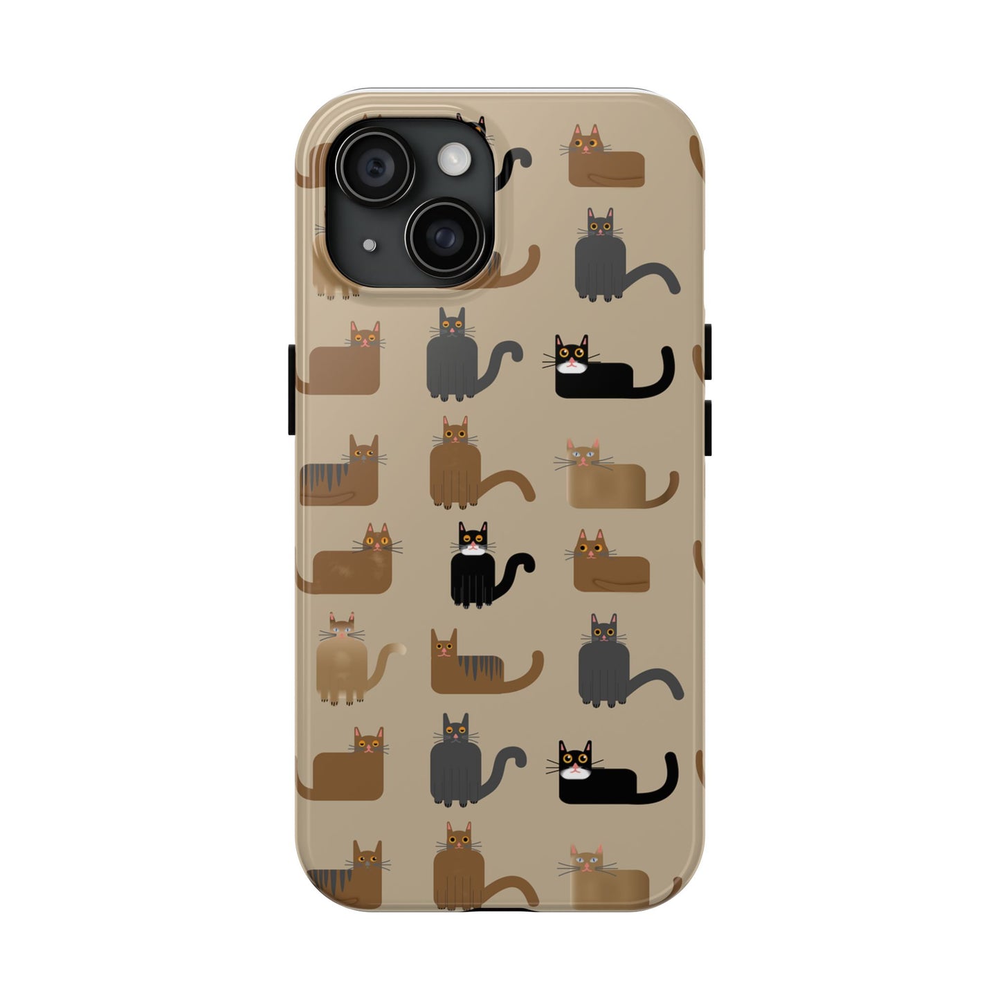 Funda resistente con diseño de gato: protección duradera para los amantes de los gatos