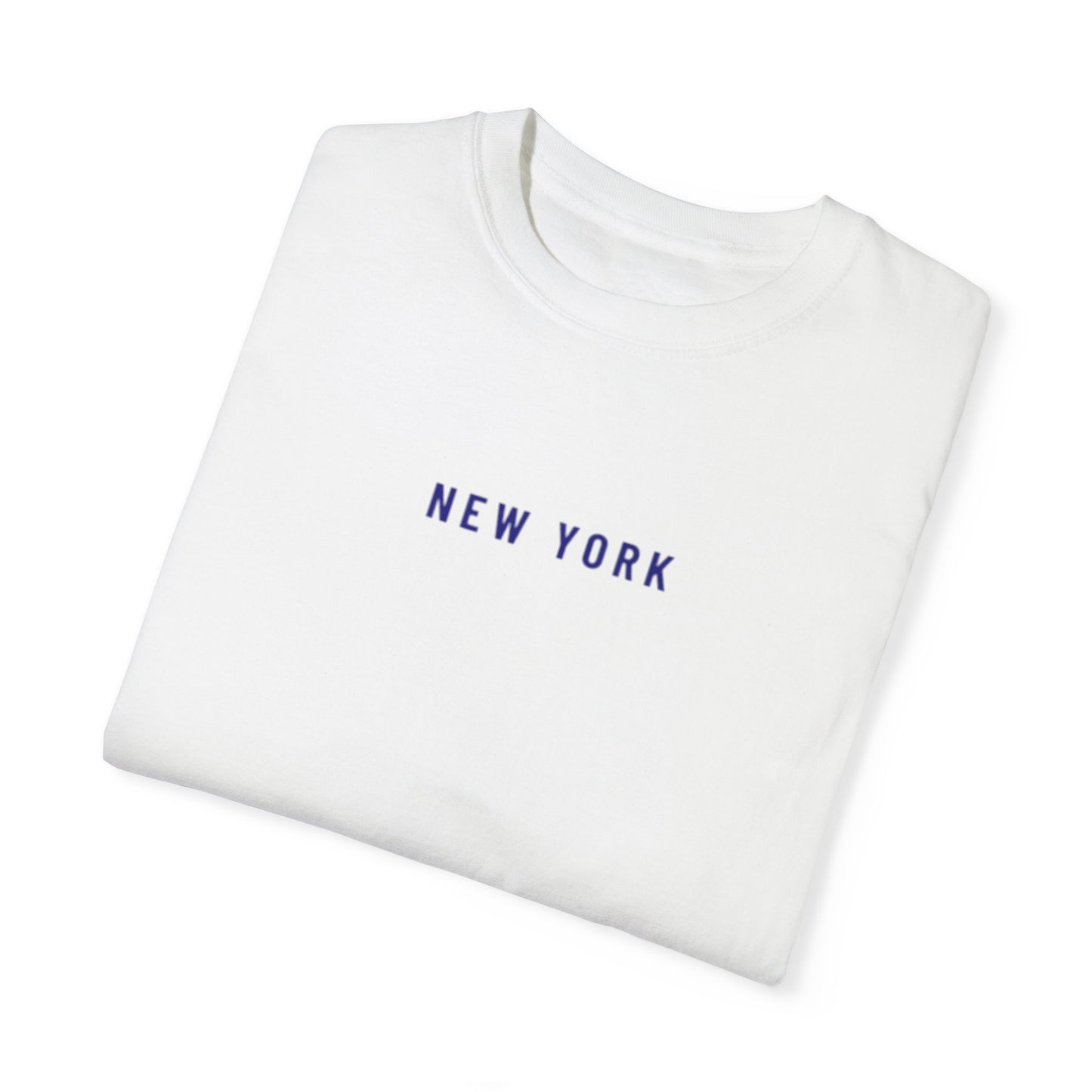 New York Skyline Unisex Garment-Dyed T-Shirt - Comfortable City Vibe