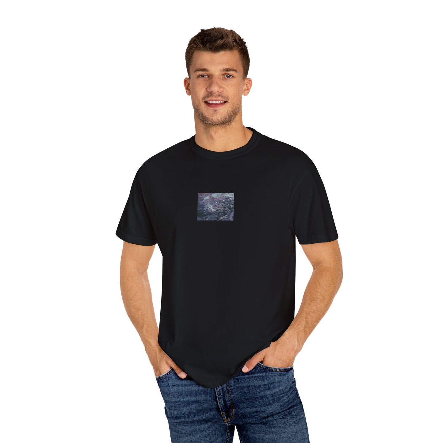 Inspired Unisex Garment-Dyed T-Shirt - Ocean