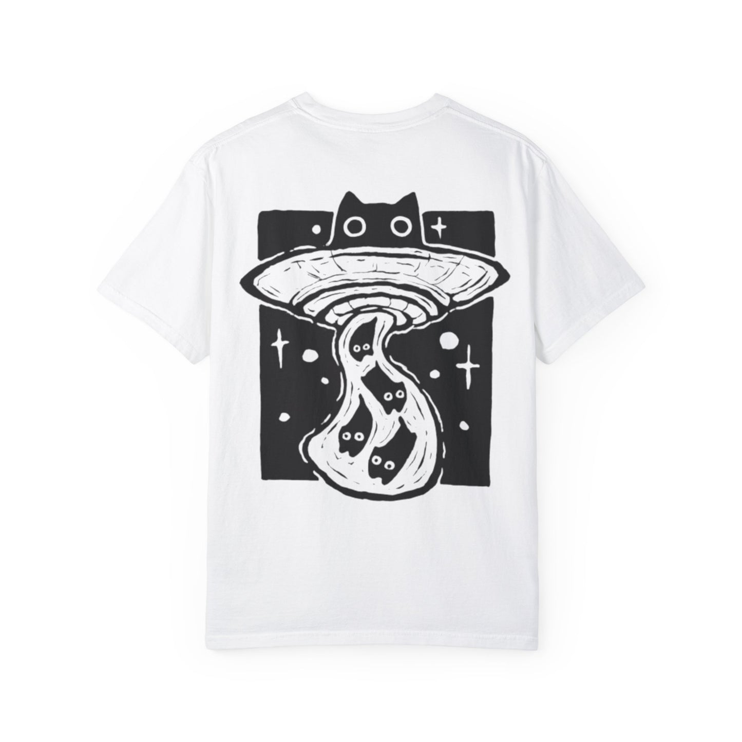 Unisex Premium Hoodie - Galactic & Martini Design (Front & Back Print)
