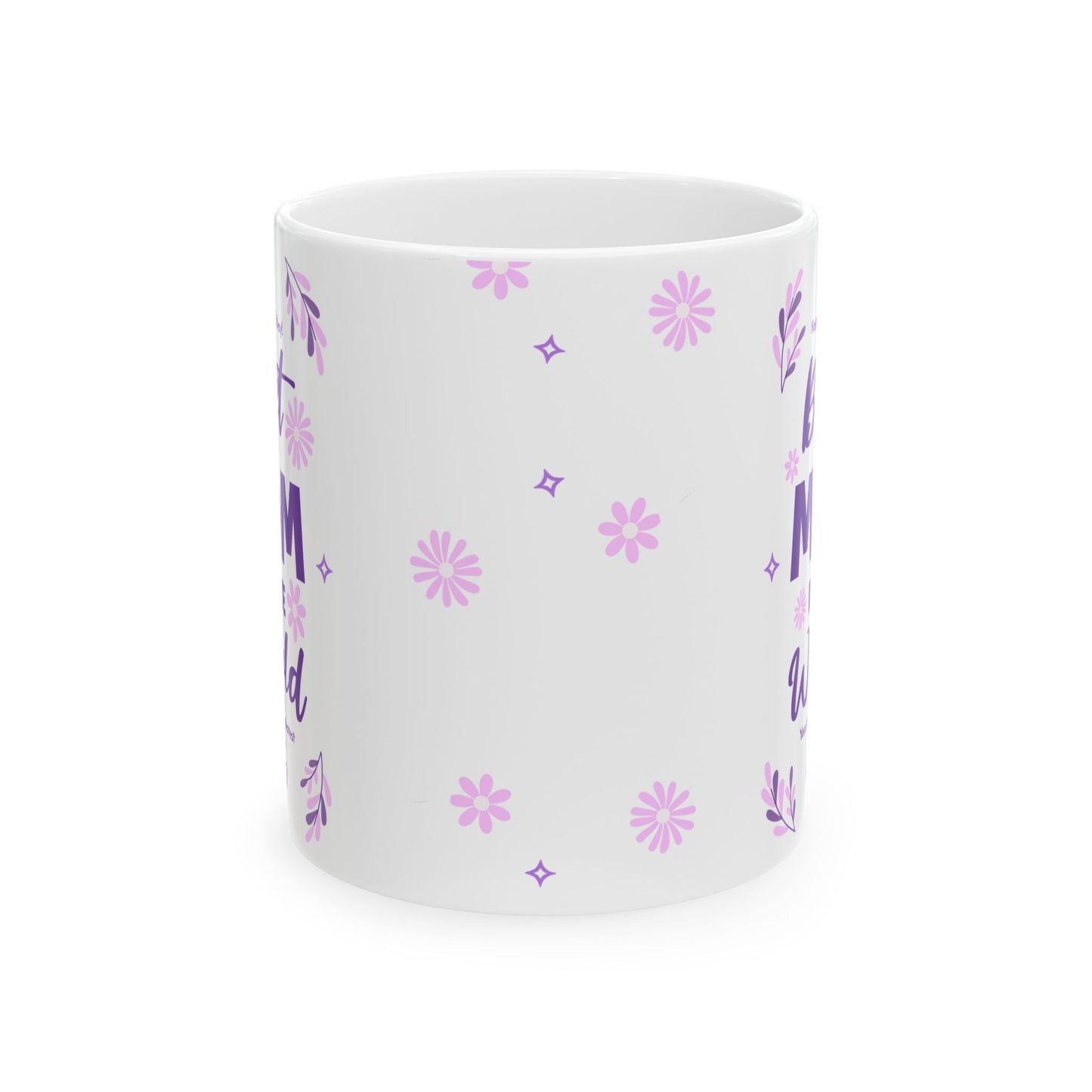 Taza de cerámica "Mejor mamá" - Regalo para el Día de la Madre