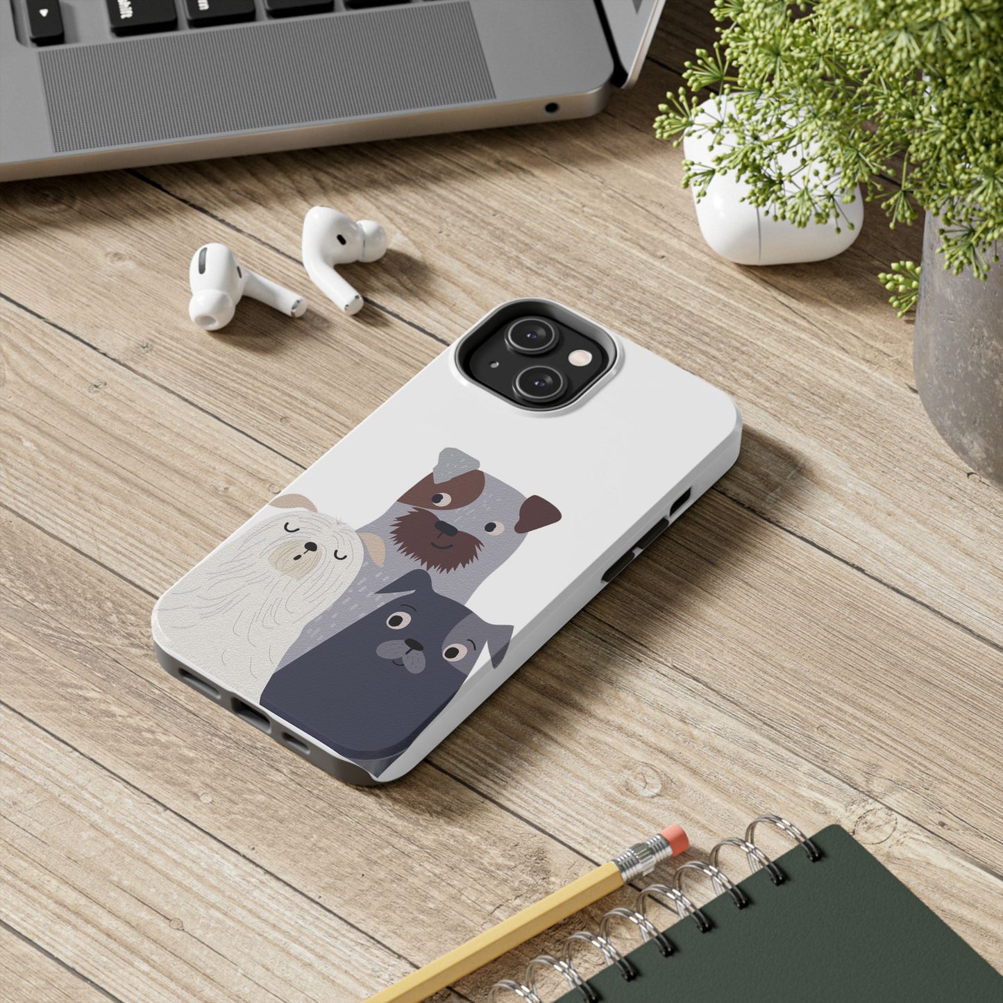 Funda para teléfono con diseño de perro: resistente y protectora para amantes de las mascotas