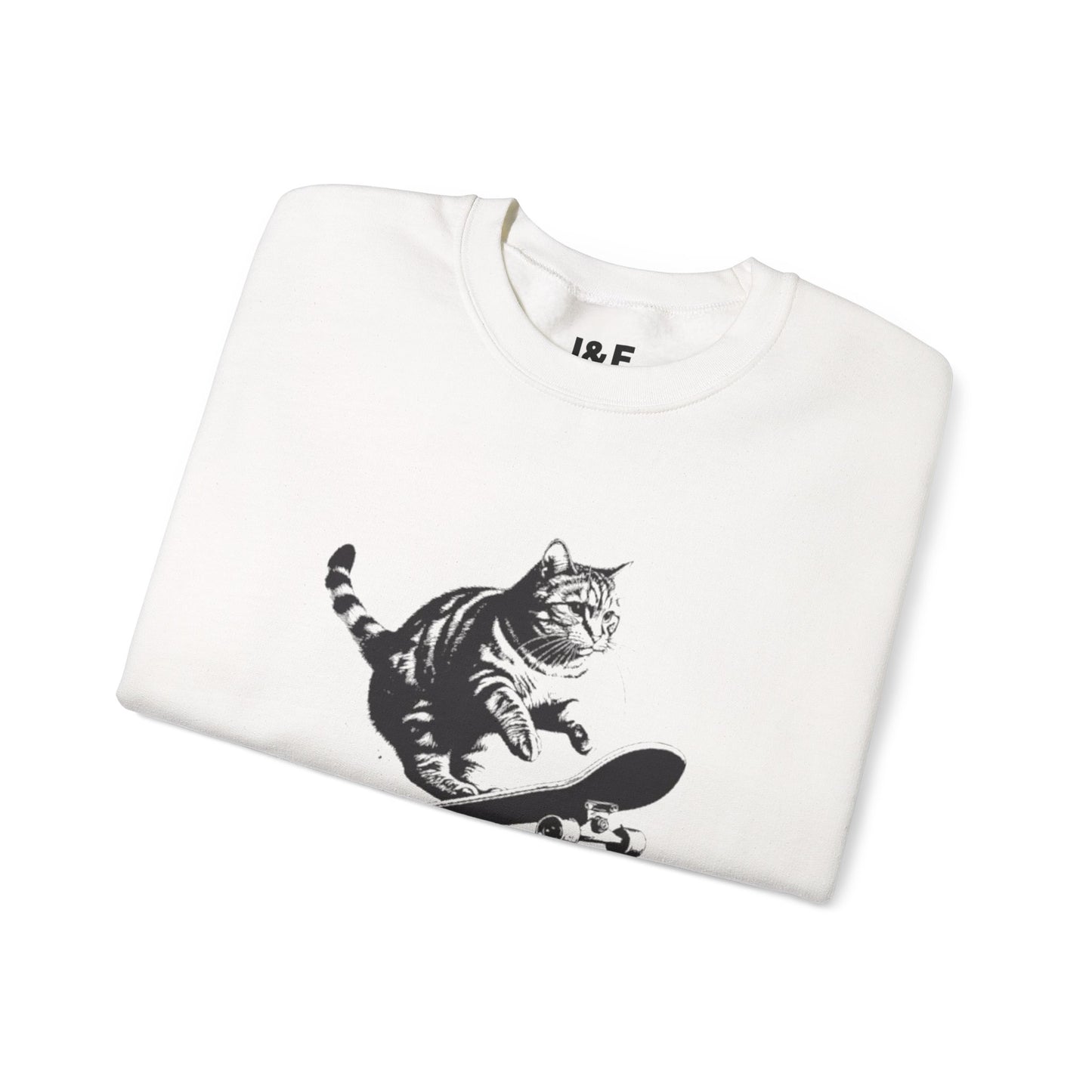 Sweatshirt - Unisex Heavy Blend™ - Savage Cat Skateboarding