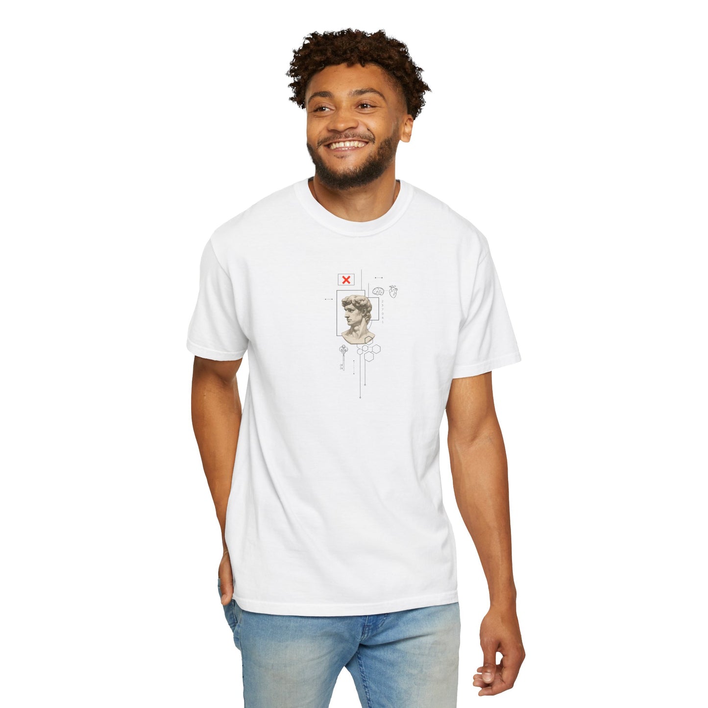 Urban Minimalist Garment-Dyed T-shirt