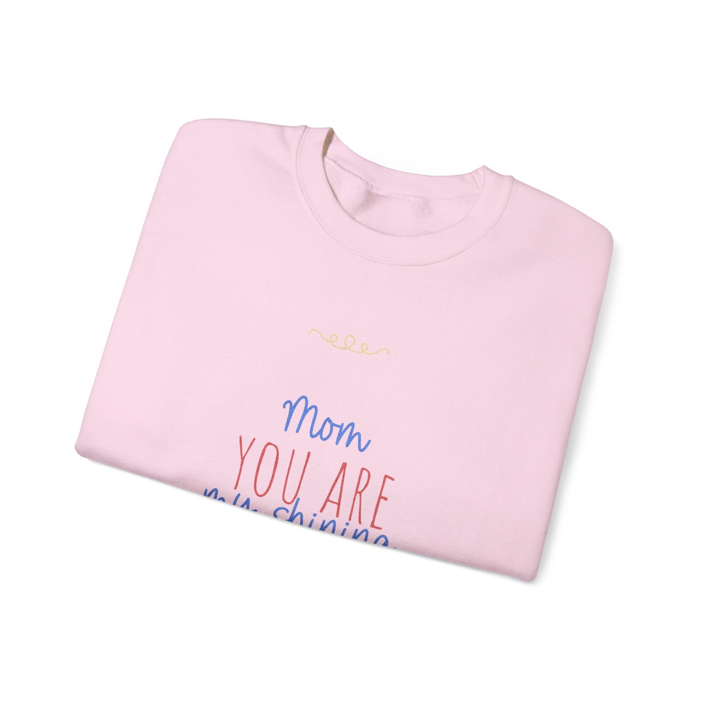Sudadera de cuello redondo con estrellas brillantes para mamá: un regalo acogedor para el Día de la Madre