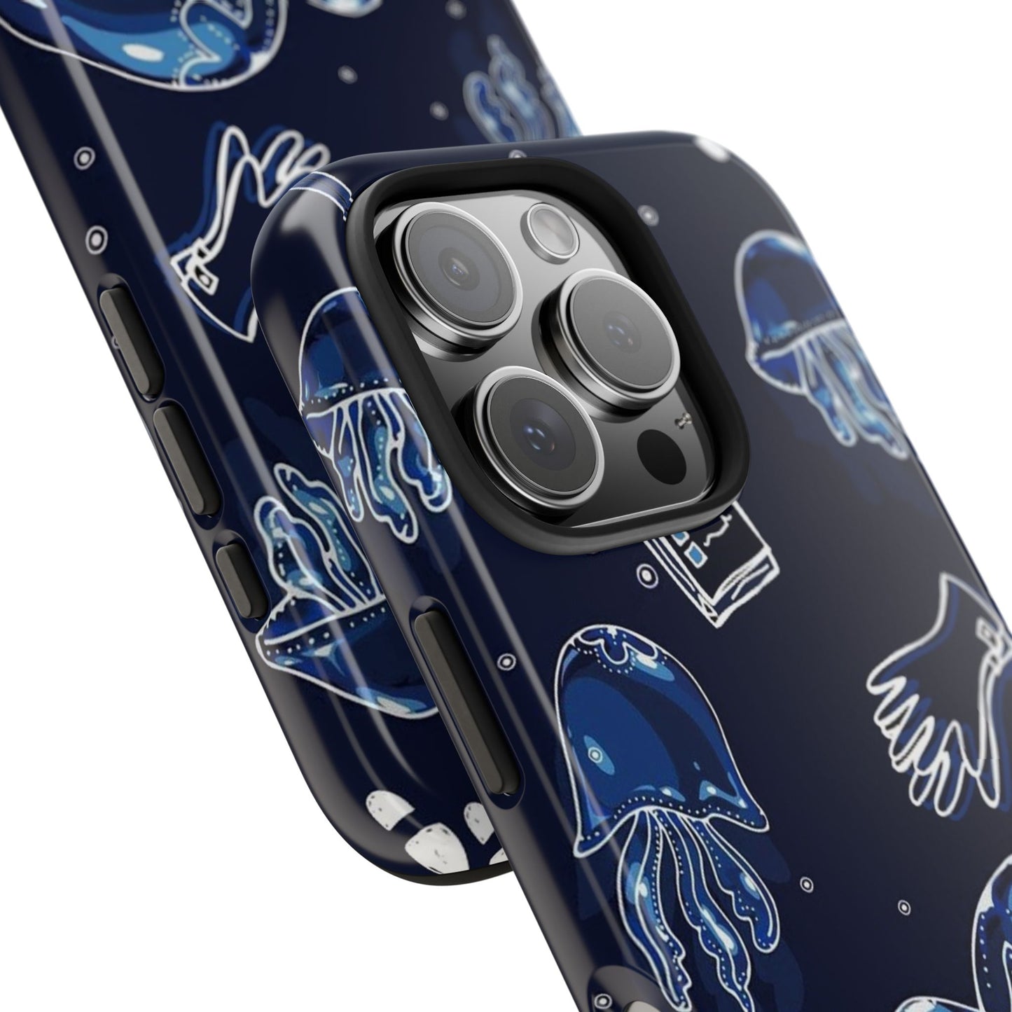 Fundas resistentes para teléfono inspiradas en el océano: diseño de medusas para amantes del mar