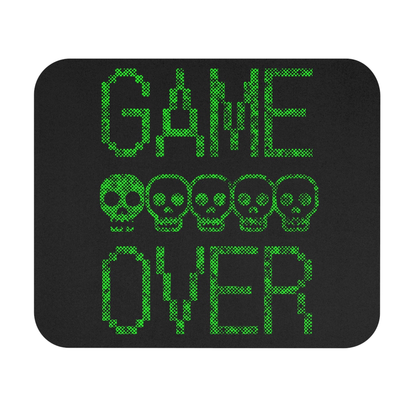 Alfombrilla de ratón retro para juegos Game Over