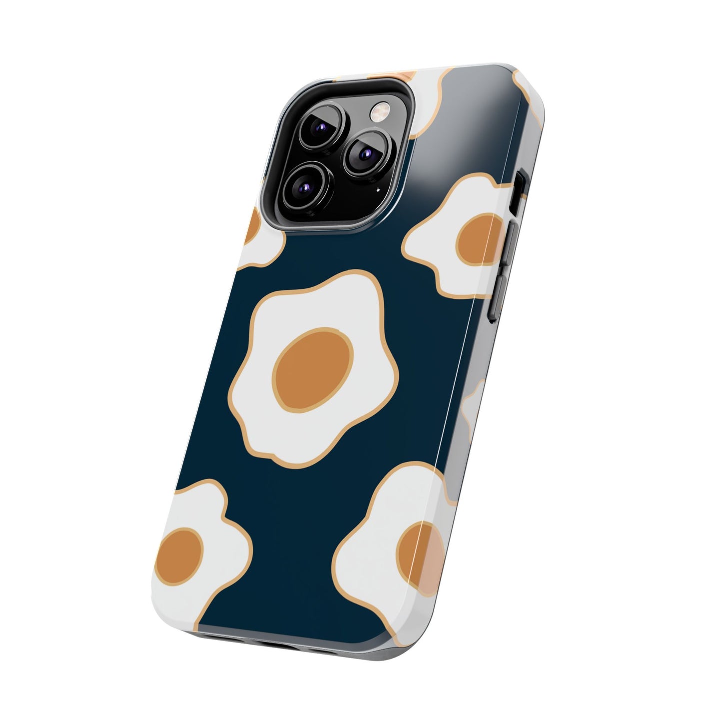 Funda para teléfono con estampado de huevo: protección resistente y elegante