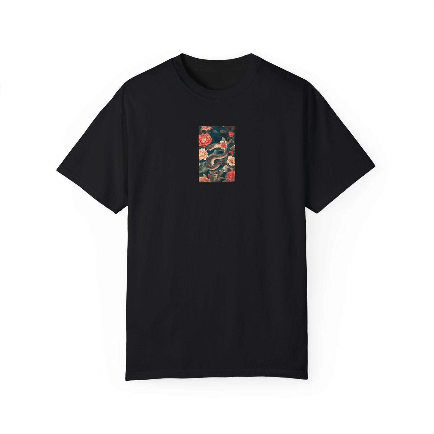 Floral Art Unisex T-Shirt - Vintage Style Graphic Tee for Casual Wear
