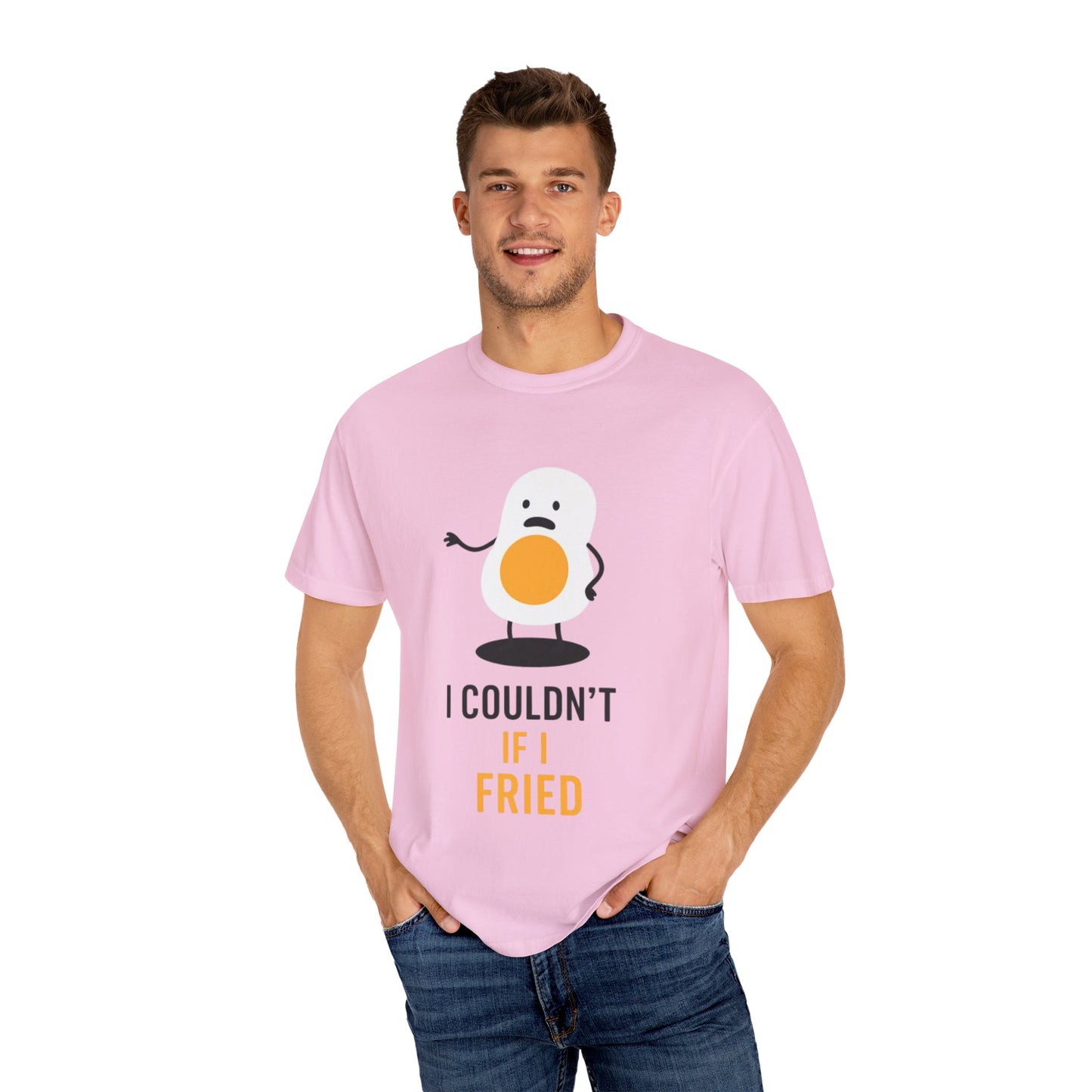 Funny Egg Graphic Unisex T-Shirt, Humorous Gift for Food Lovers, Casual Wear, Kitchen Aesthetic, Perfect for Birthdays or Brunch