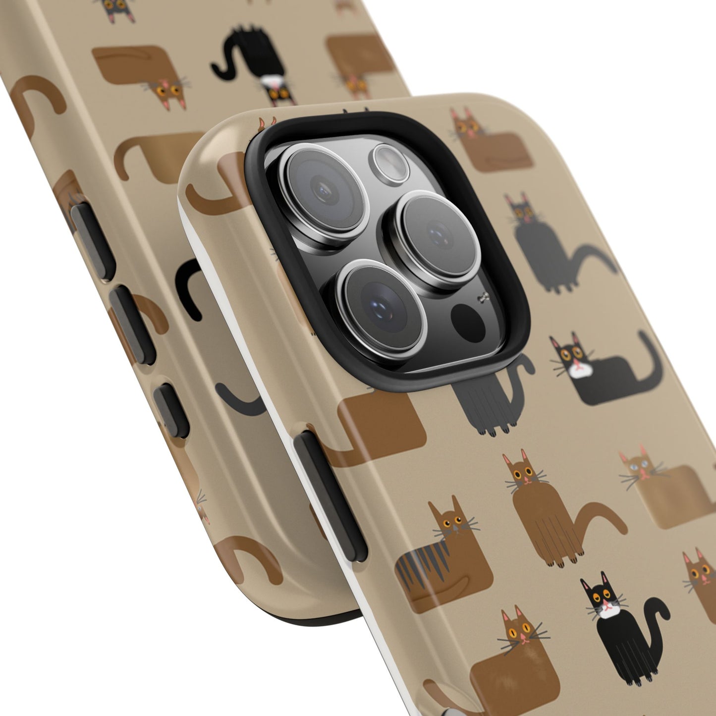 Funda resistente con diseño de gato: protección duradera para los amantes de los gatos