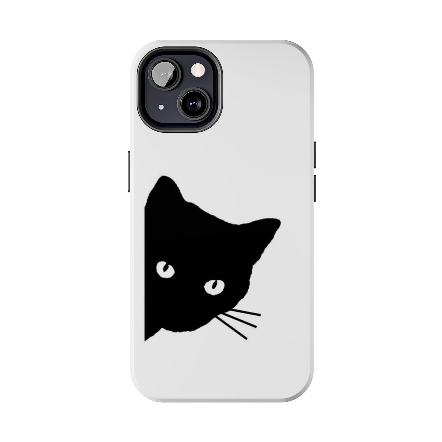 Funda resistente para teléfono Black Cat: protección duradera con un diseño divertido