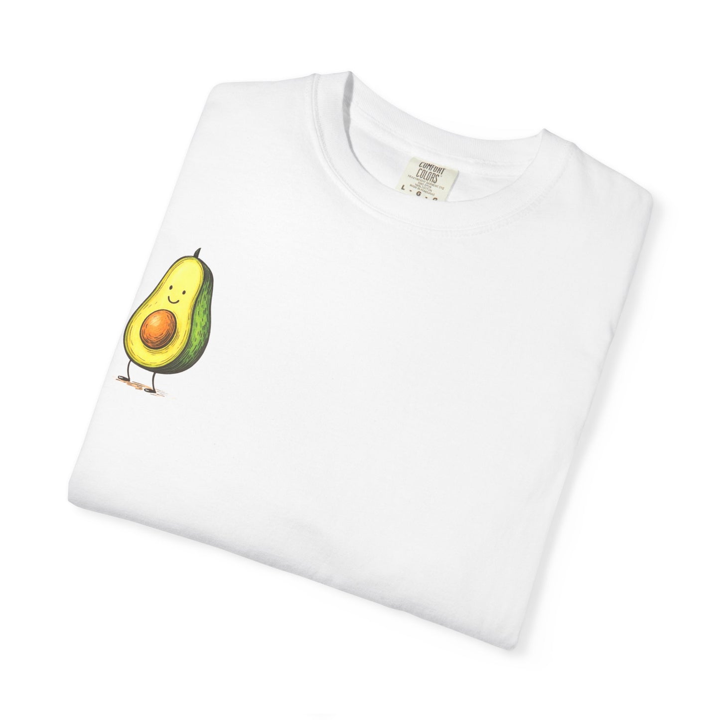 Cute Avocado Unisex Garment-Dyed T-Shirt - Perfect for Food Lovers