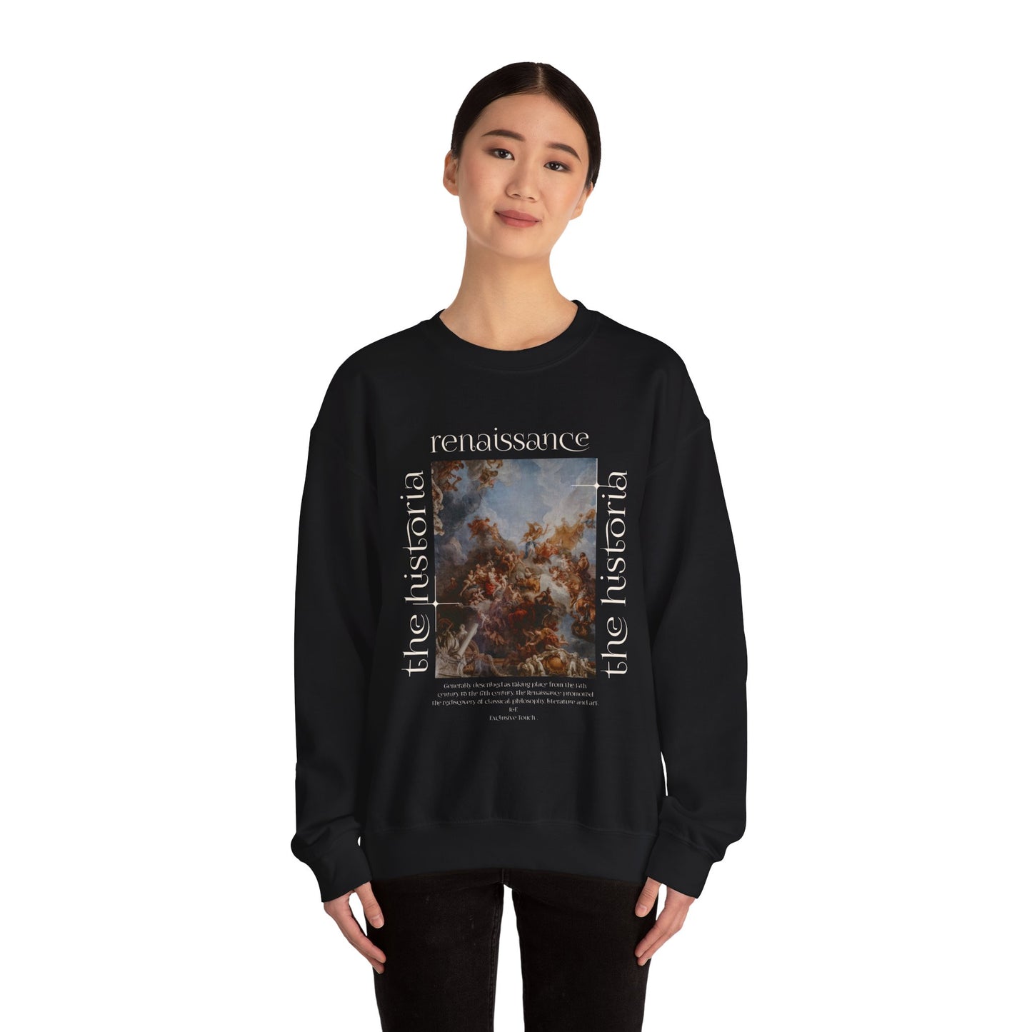 Renaissance Art Crewneck Sweatshirt – Unisex Heavy Blend™ – Cozy Vintage Style