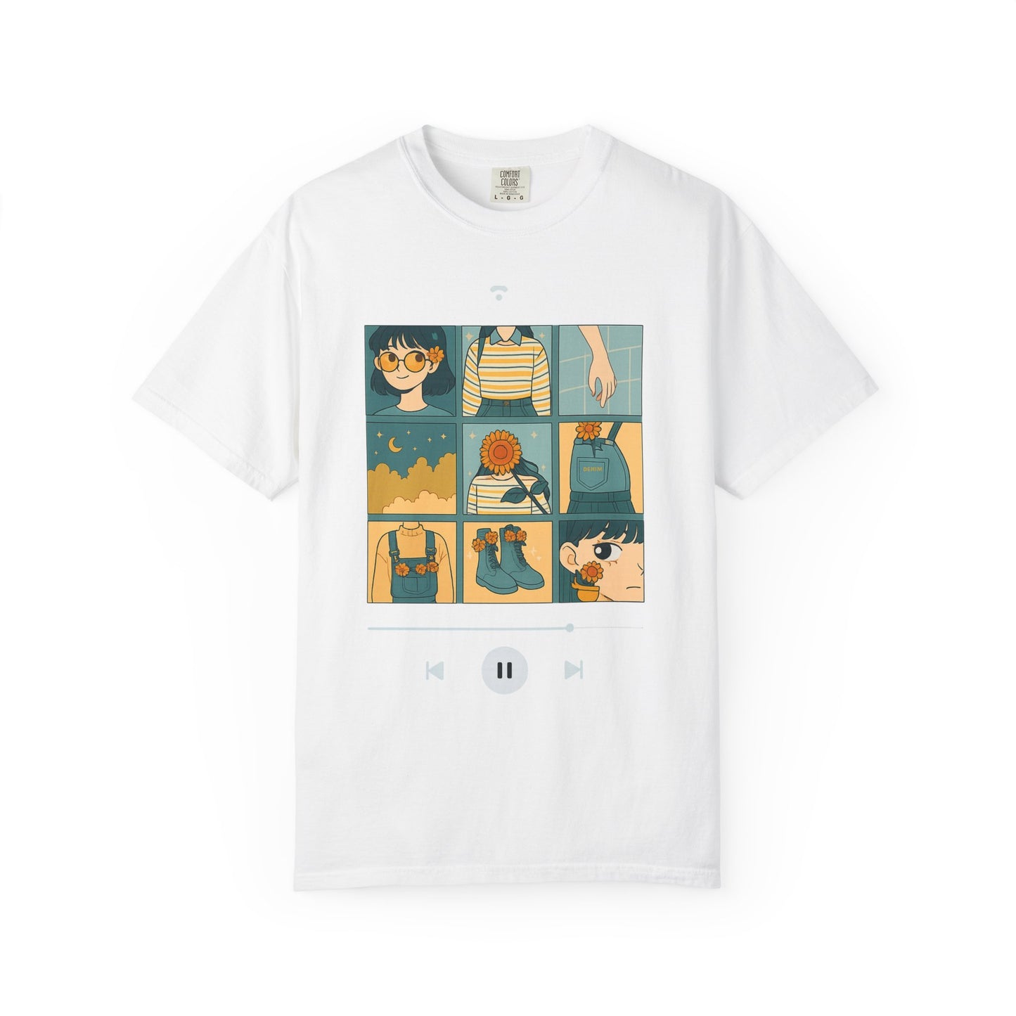 Trendy Unisex Garment-Dyed T-Shirt
