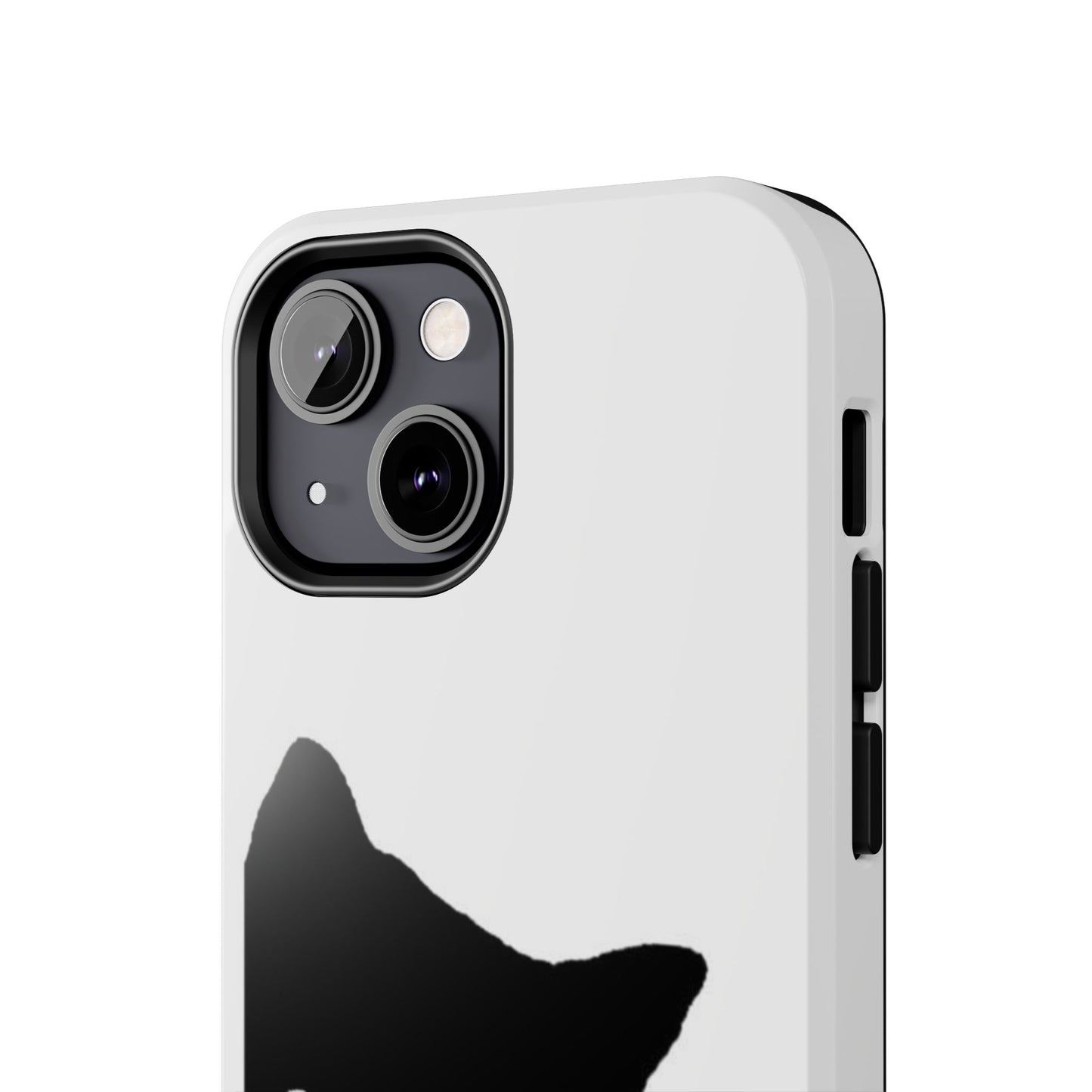 Funda resistente para teléfono Black Cat: protección duradera con un diseño divertido