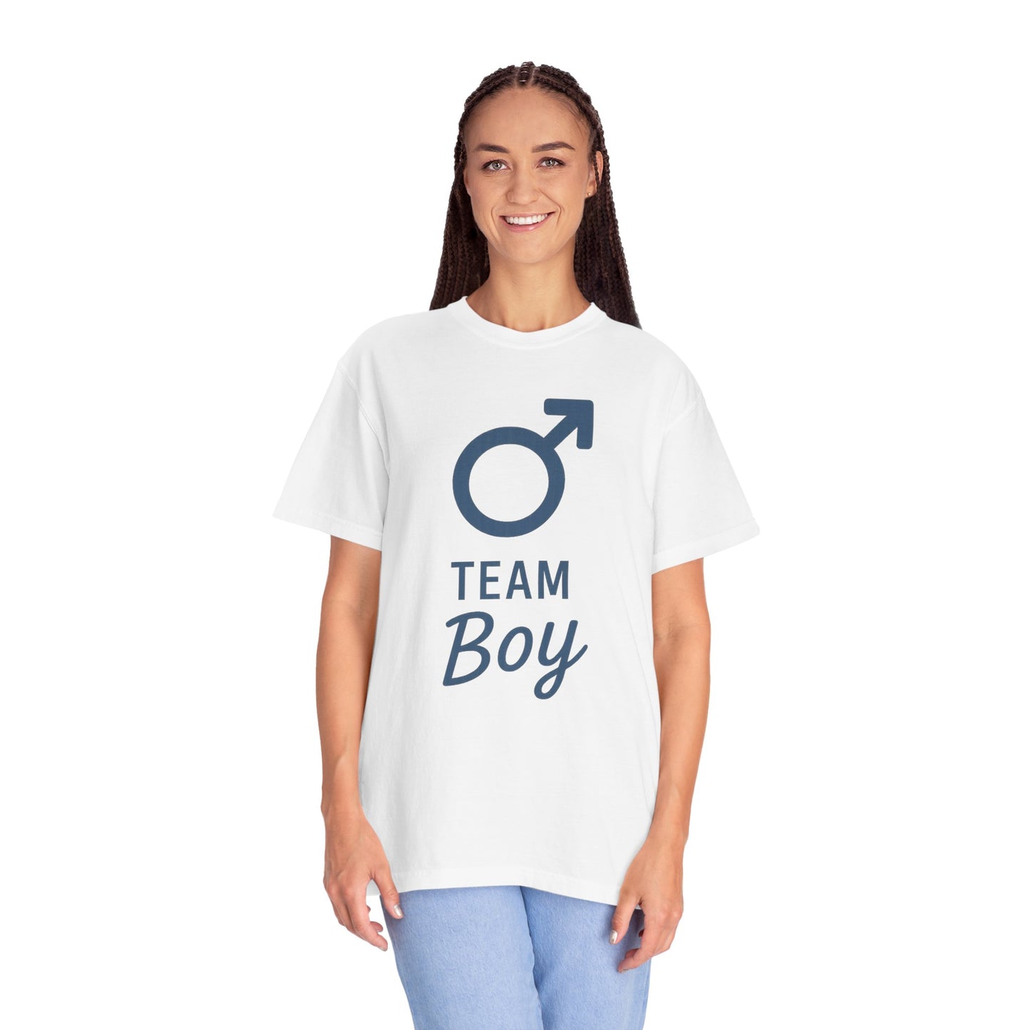Team Boy Unisex T-shirt, Casual Wear, Baby Shower Gift, New Parent Gift, Everyday Comfort Tee