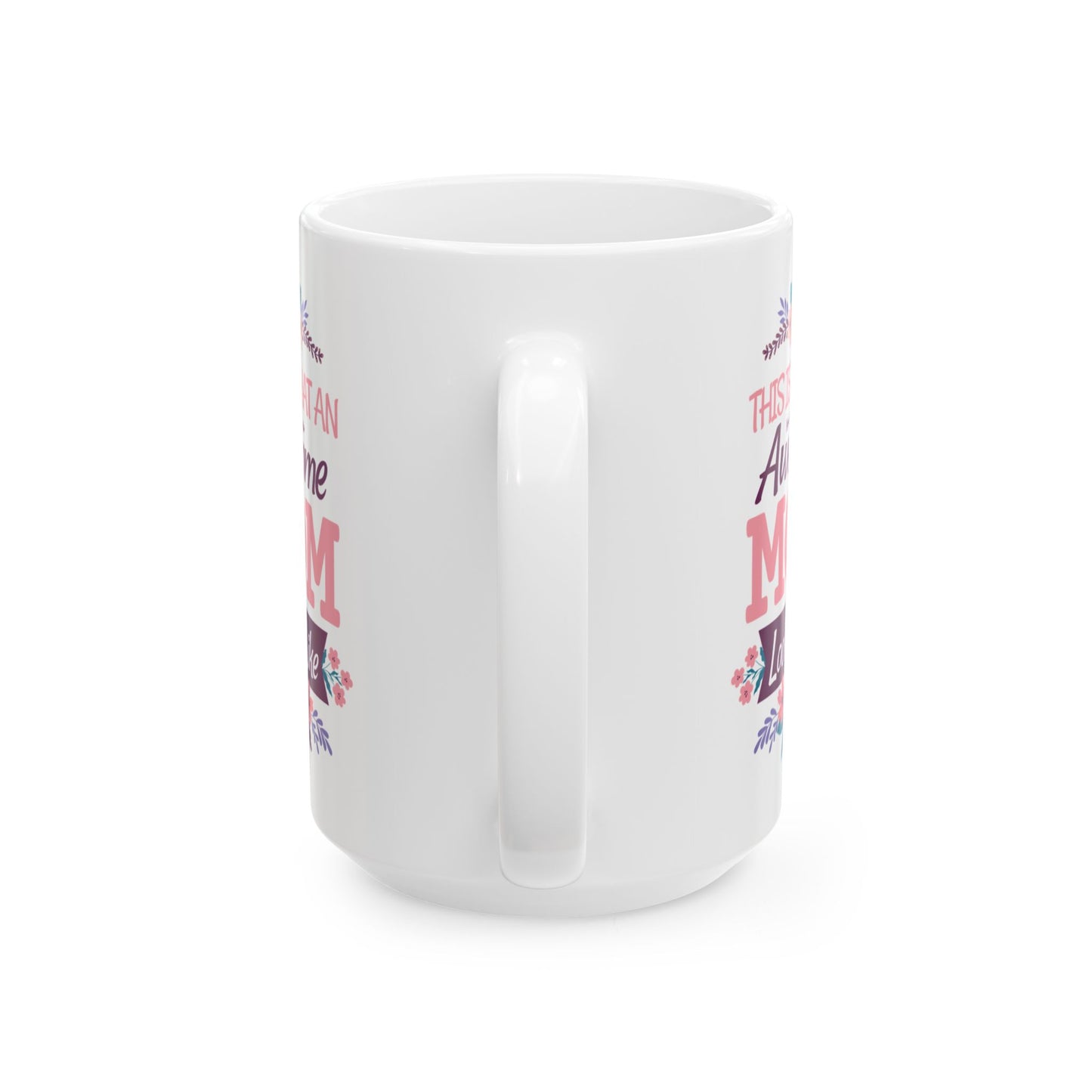 Taza de cerámica "Mamá increíble": regalo perfecto para el Día de la Madre