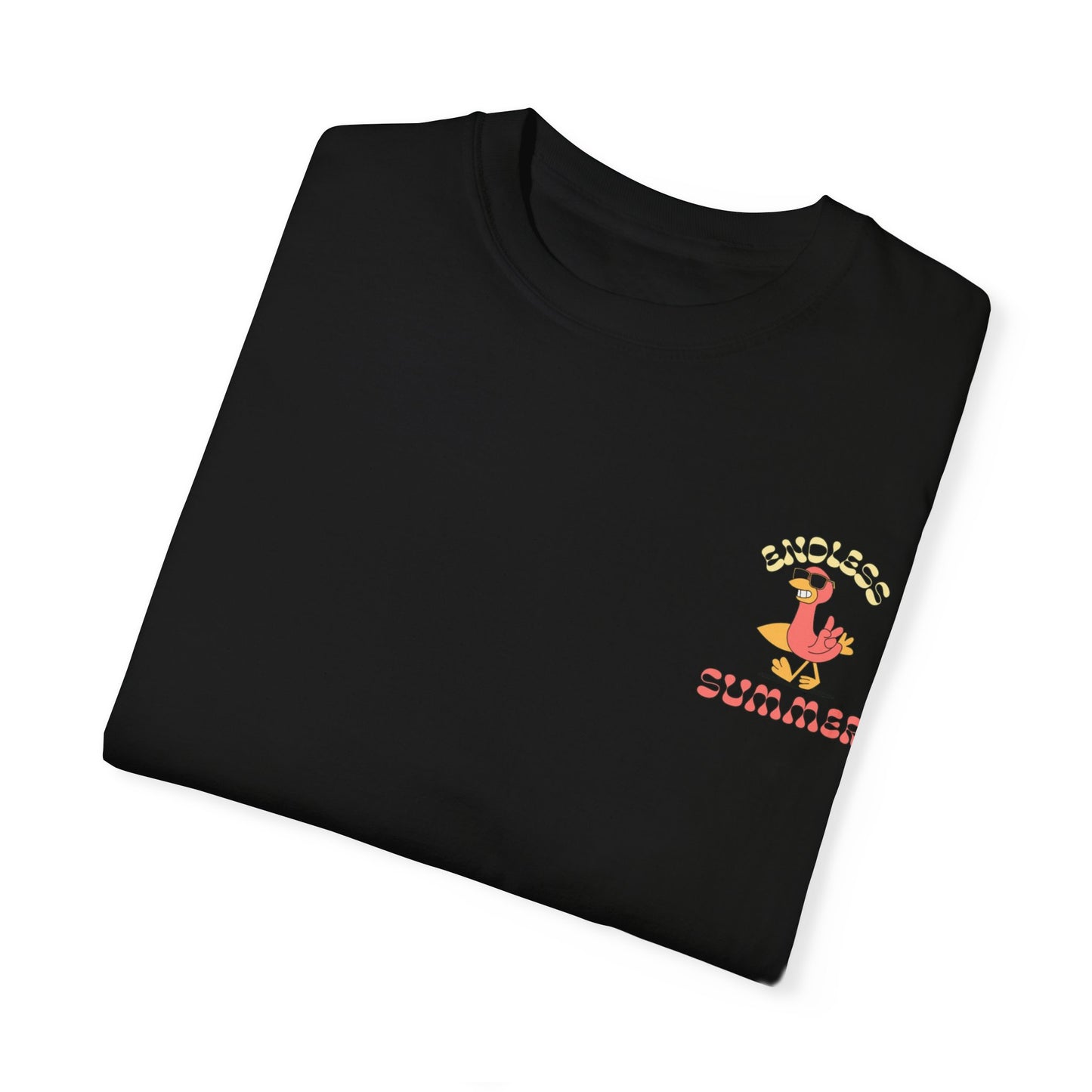 Endless Summer Unisex Garment-Dyed T-Shirt - Fun, Casual Vibe for Beach Lovers