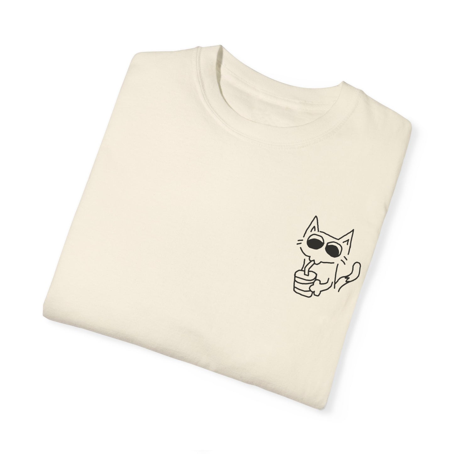 Camiseta gráfica unisex - Gato divertido