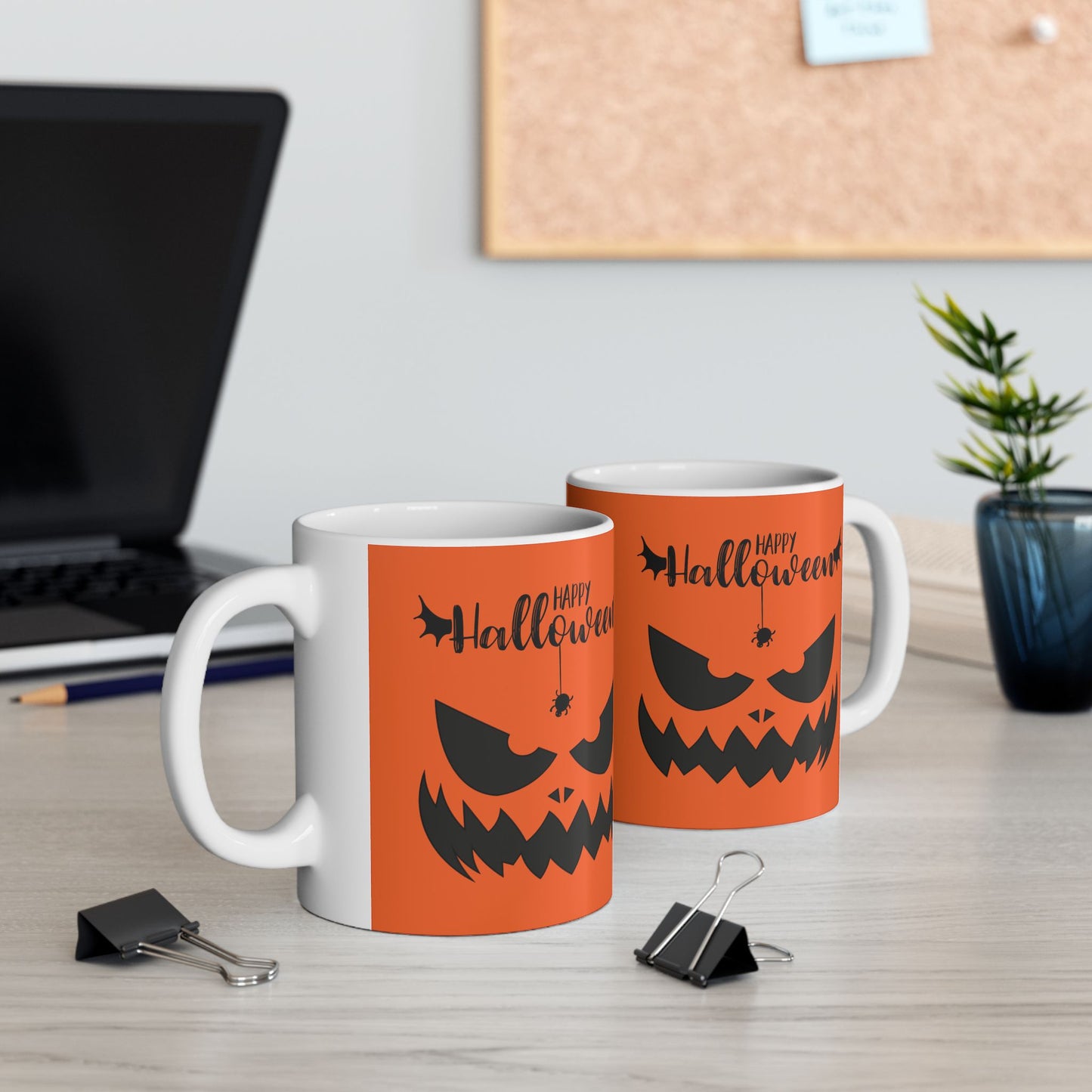 Halloween Pumpkin Ceramic Mug