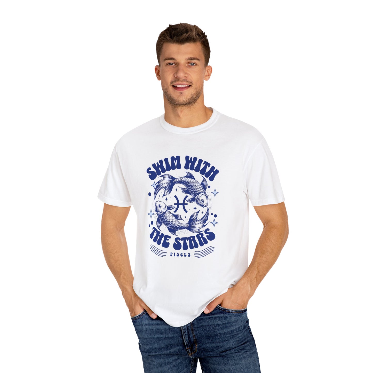 Swim With The Stars Unisex Garment-Dyed T-Shirt