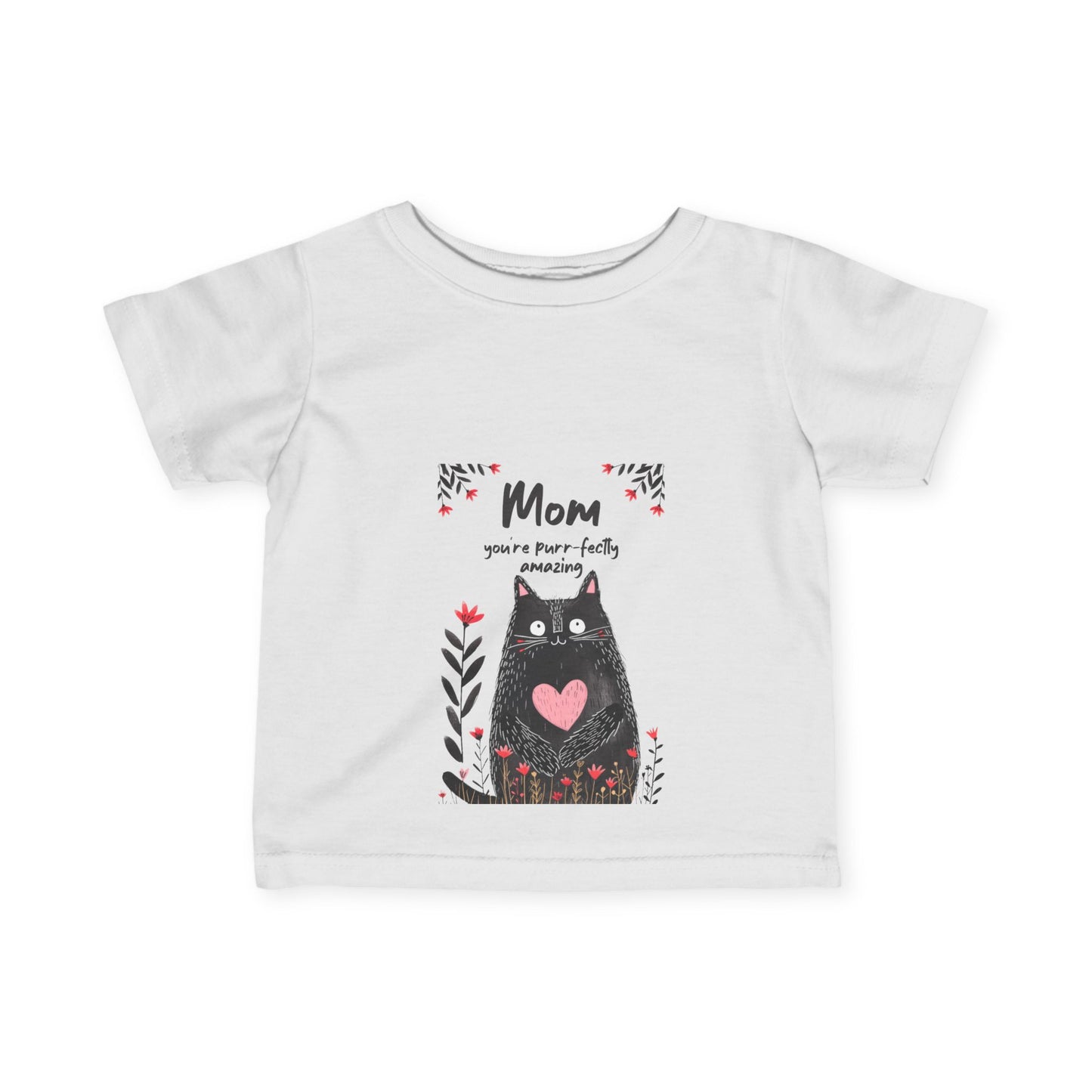 Camiseta infantil "Mamá gata linda" - Eres ronroneantemente increíble