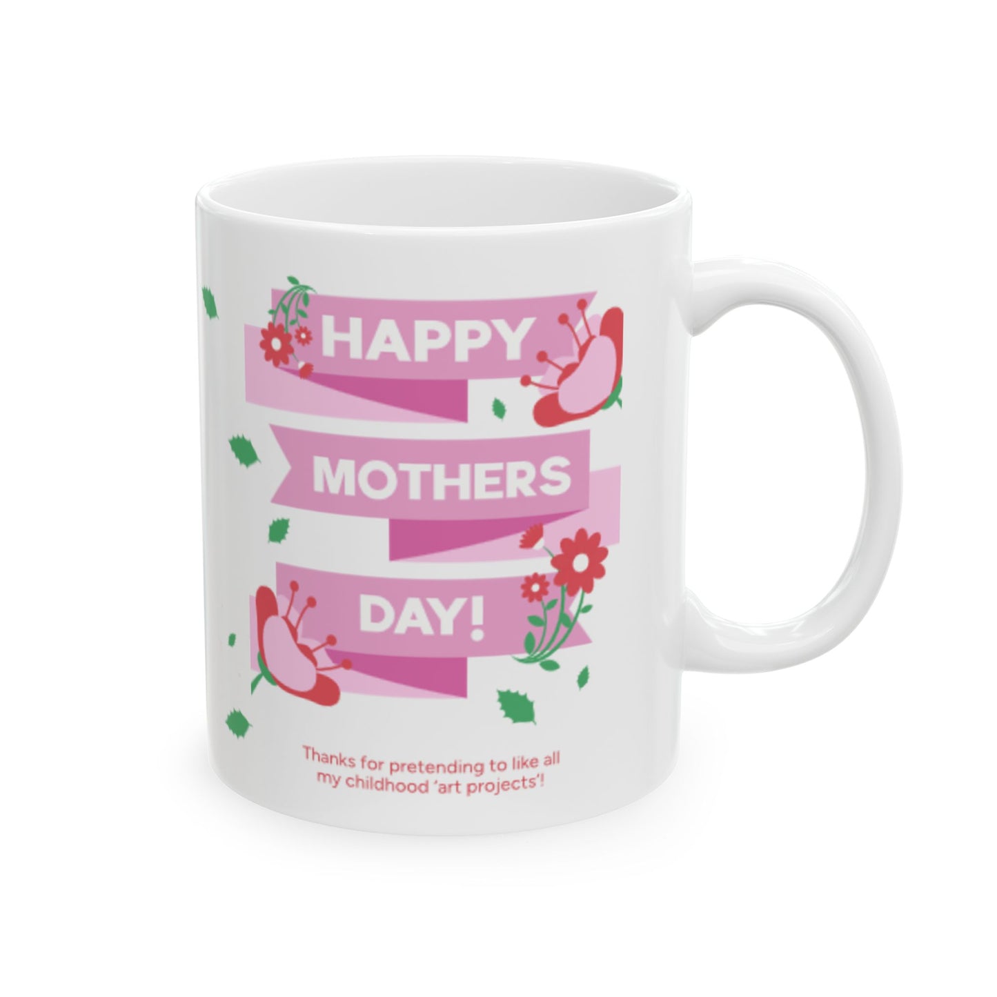 Taza de cerámica Feliz Día de la Madre