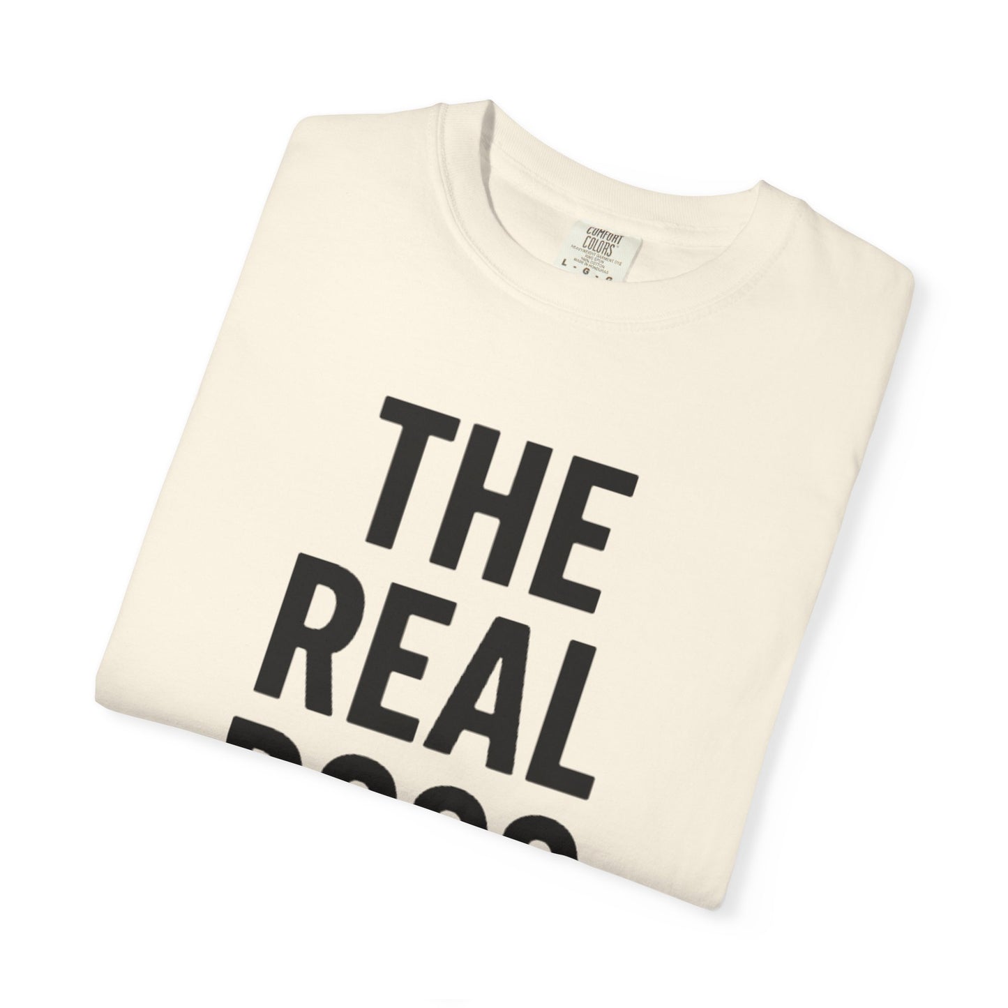 The Real Boss Unisex T-Shirt | Funny Graphic Tee for Gift, Casual Wear, Employee Appreciation, Birthday, Everyday Style
