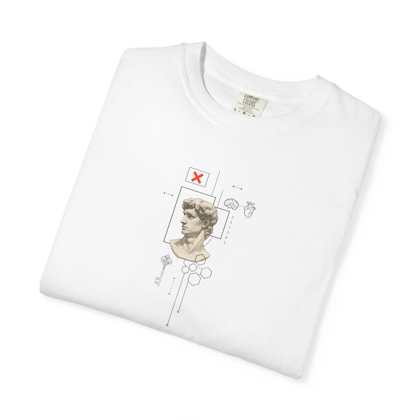 Urban Minimalist Garment-Dyed T-shirt