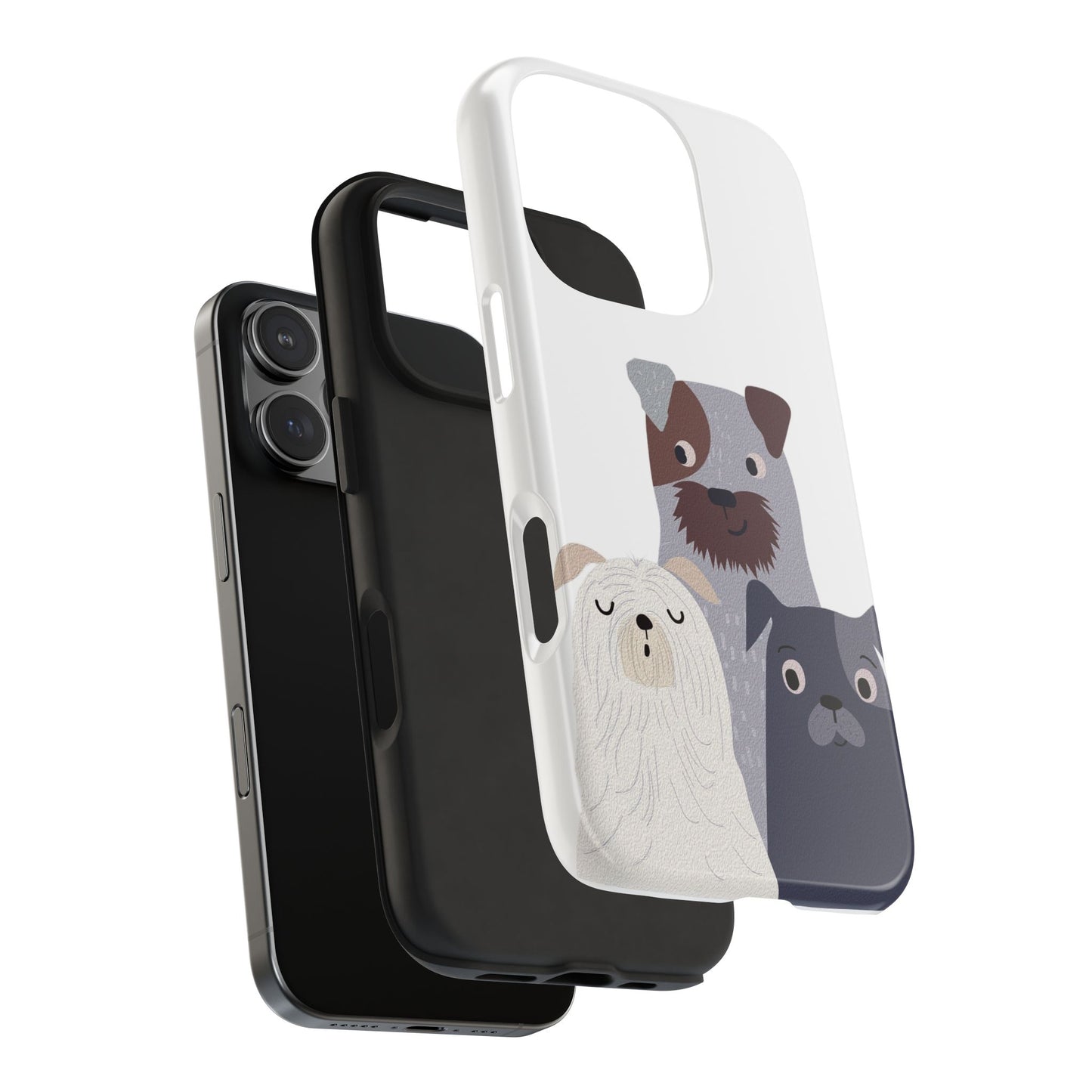 Funda para teléfono con diseño de perro: resistente y protectora para amantes de las mascotas