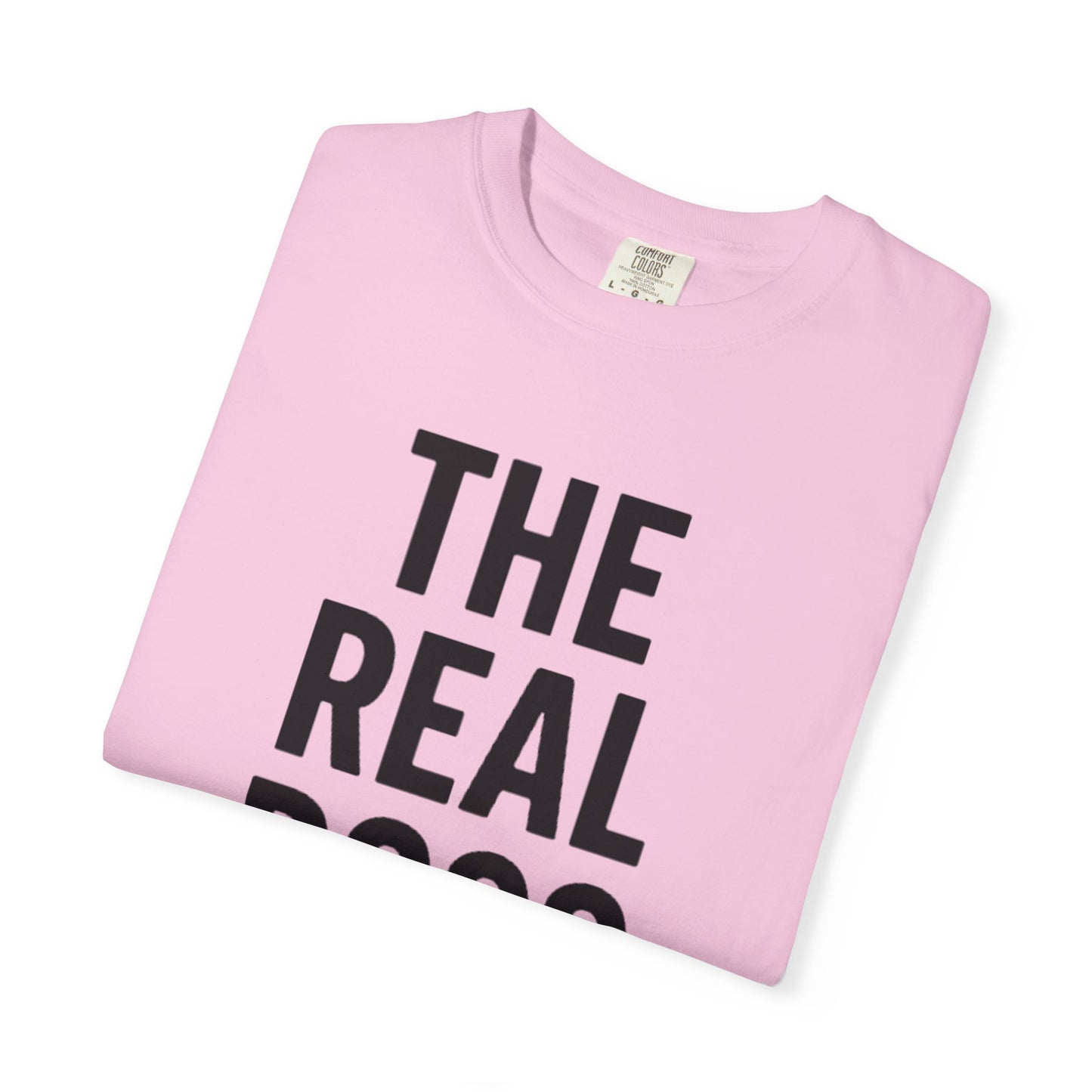 The Real Boss Unisex T-Shirt | Funny Graphic Tee for Gift, Casual Wear, Employee Appreciation, Birthday, Everyday Style