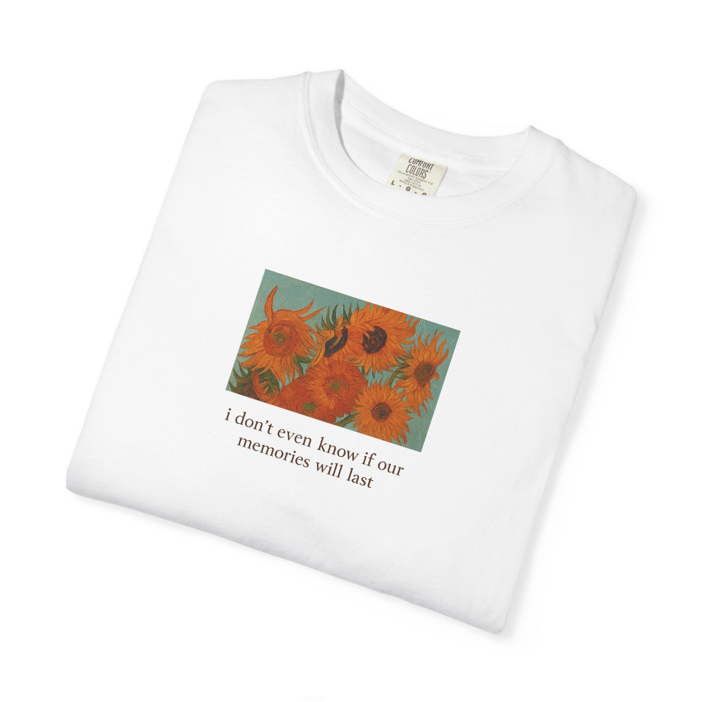 Floral Quote T-Shirt, Comfort Tee