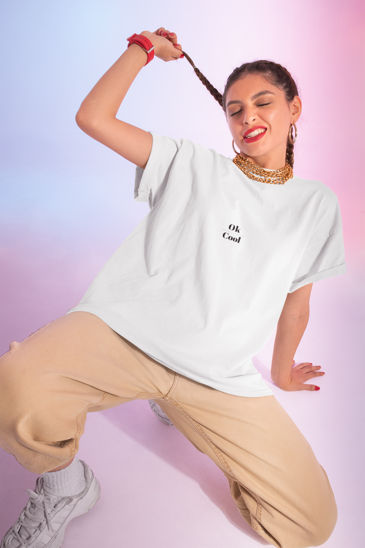 Sudadera unisex premium: Tengo hambre otra vez (estampado frontal y posterior)