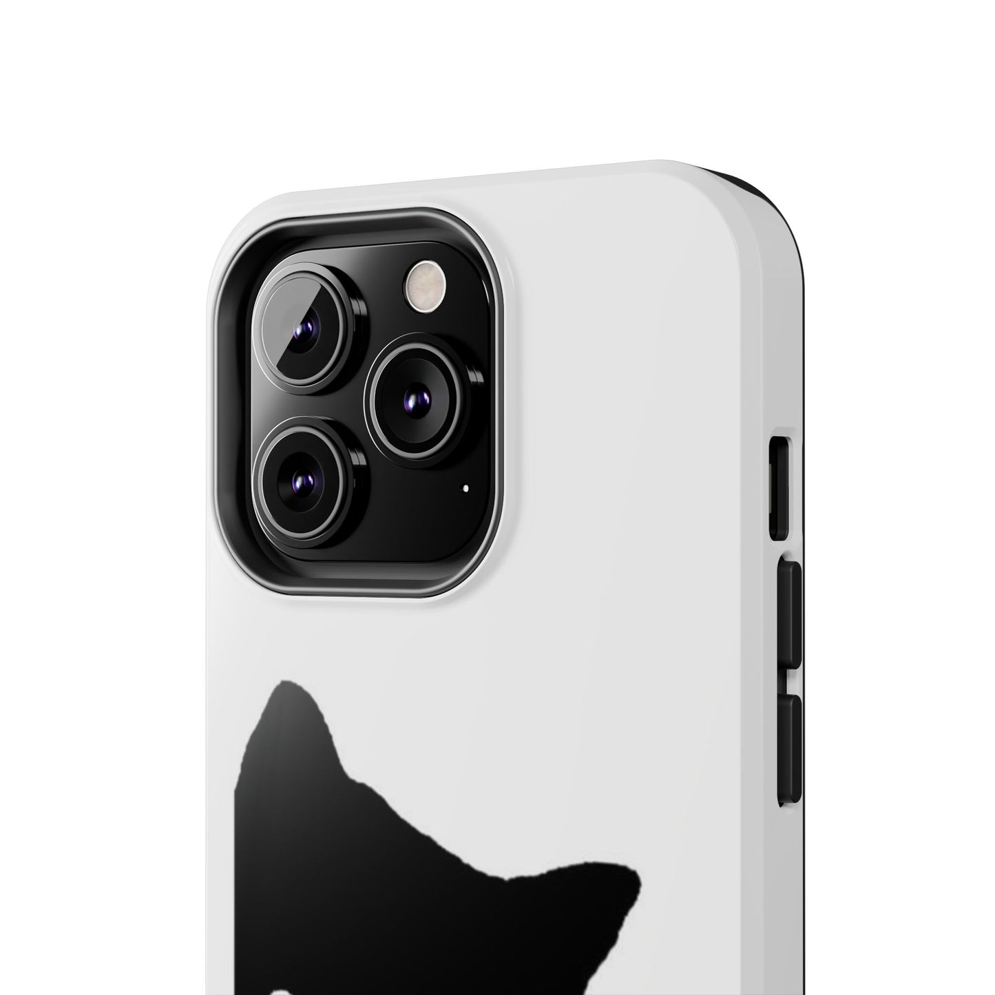 Funda resistente para teléfono Black Cat: protección duradera con un diseño divertido
