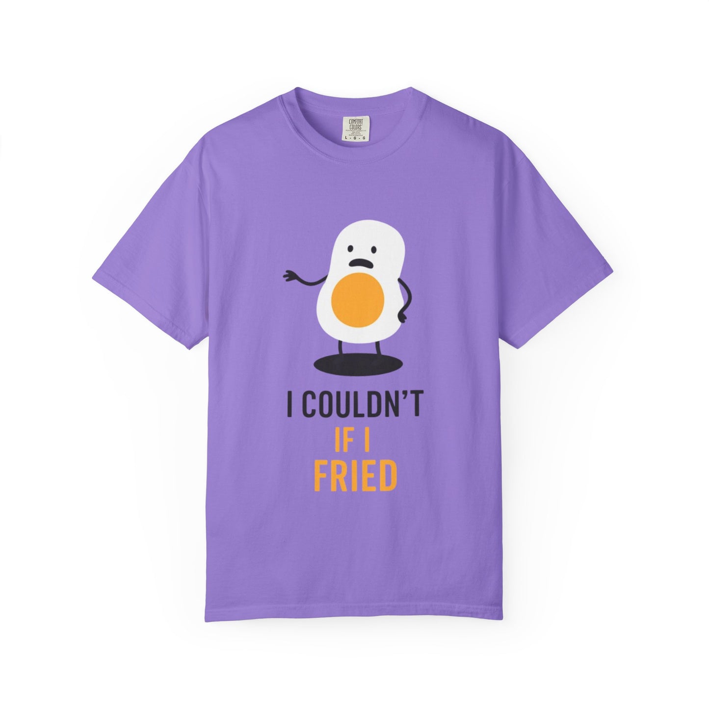 Funny Egg Graphic Unisex T-Shirt, Humorous Gift for Food Lovers, Casual Wear, Kitchen Aesthetic, Perfect for Birthdays or Brunch