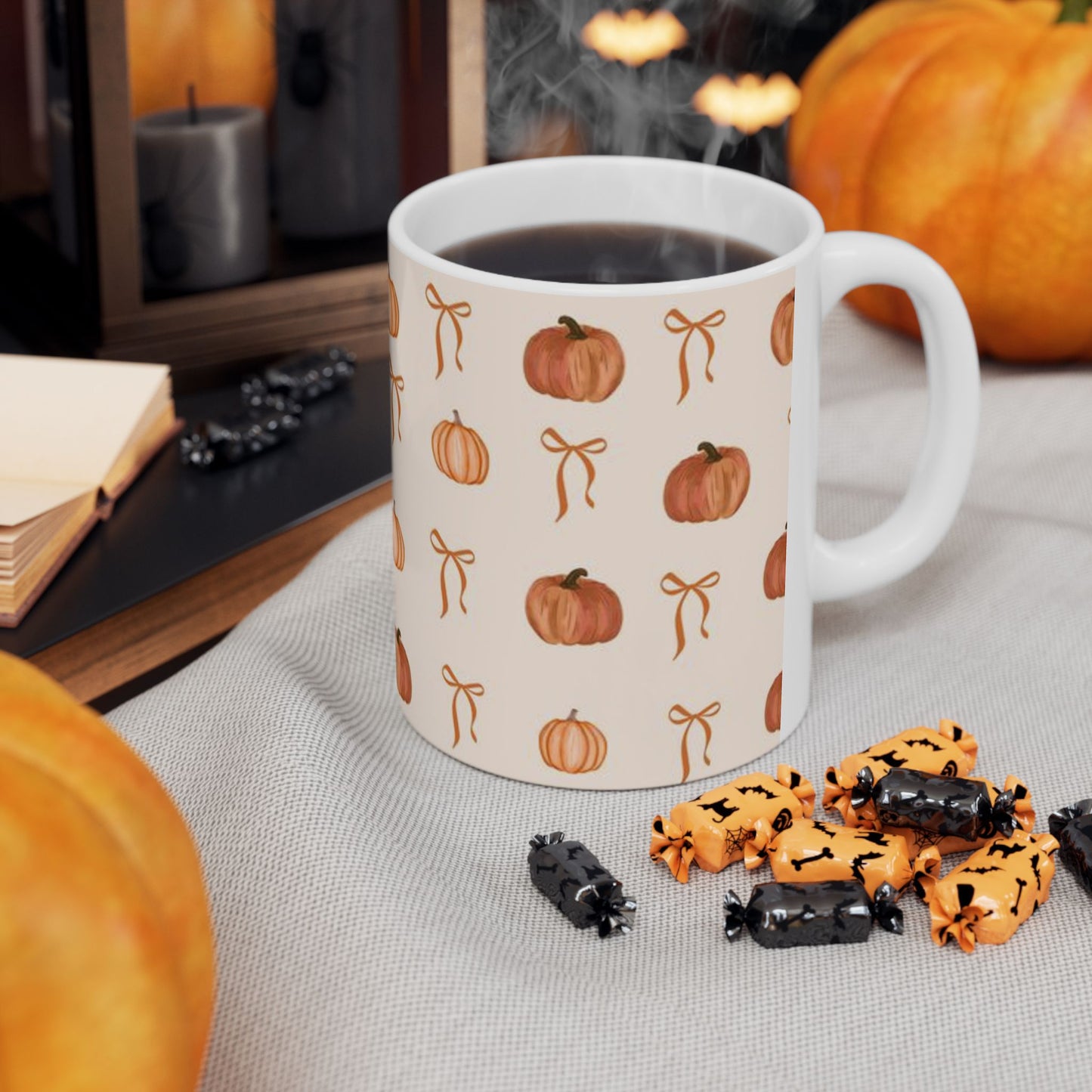 Autumn Pumpkin Ceramic Mug