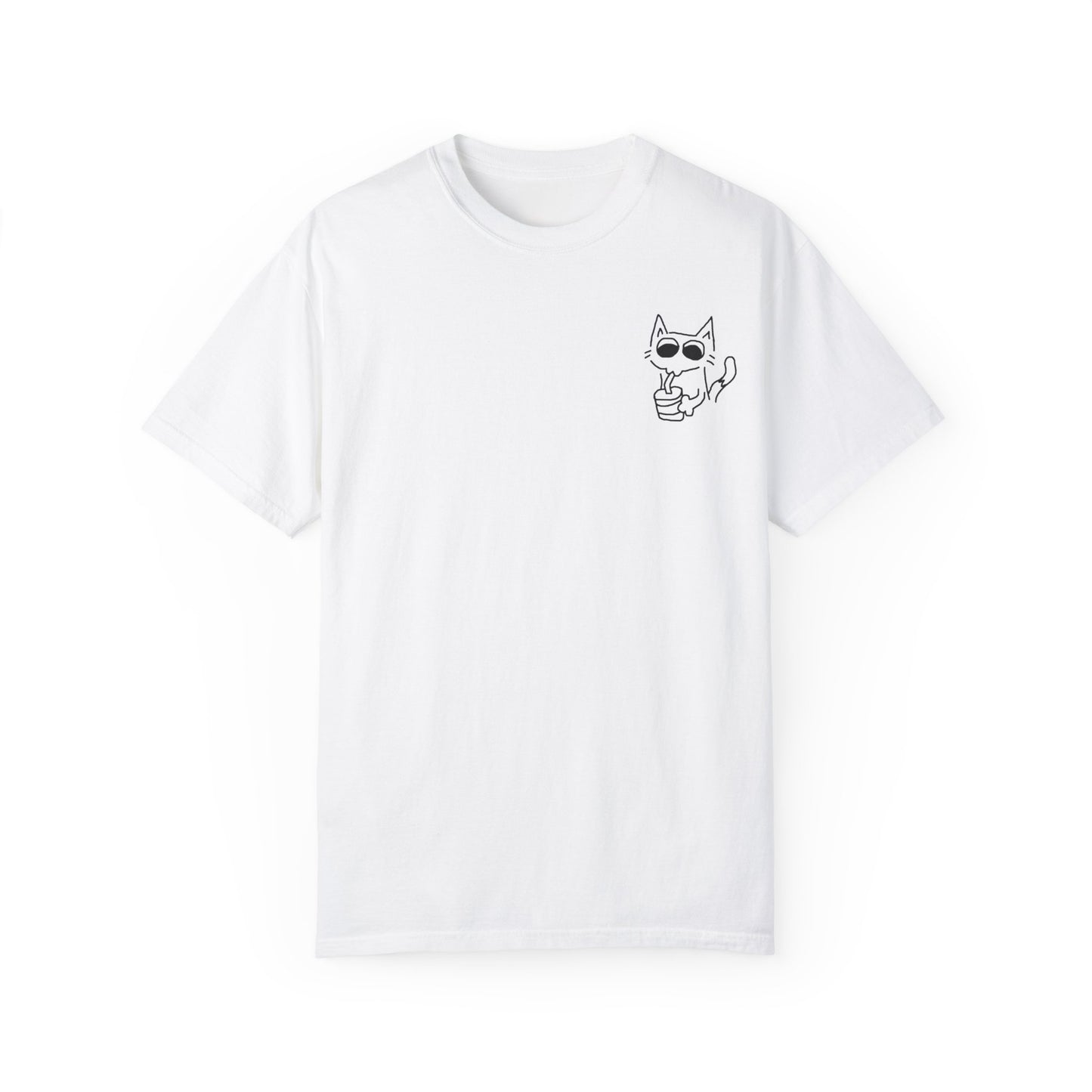 Camiseta gráfica unisex - Gato divertido