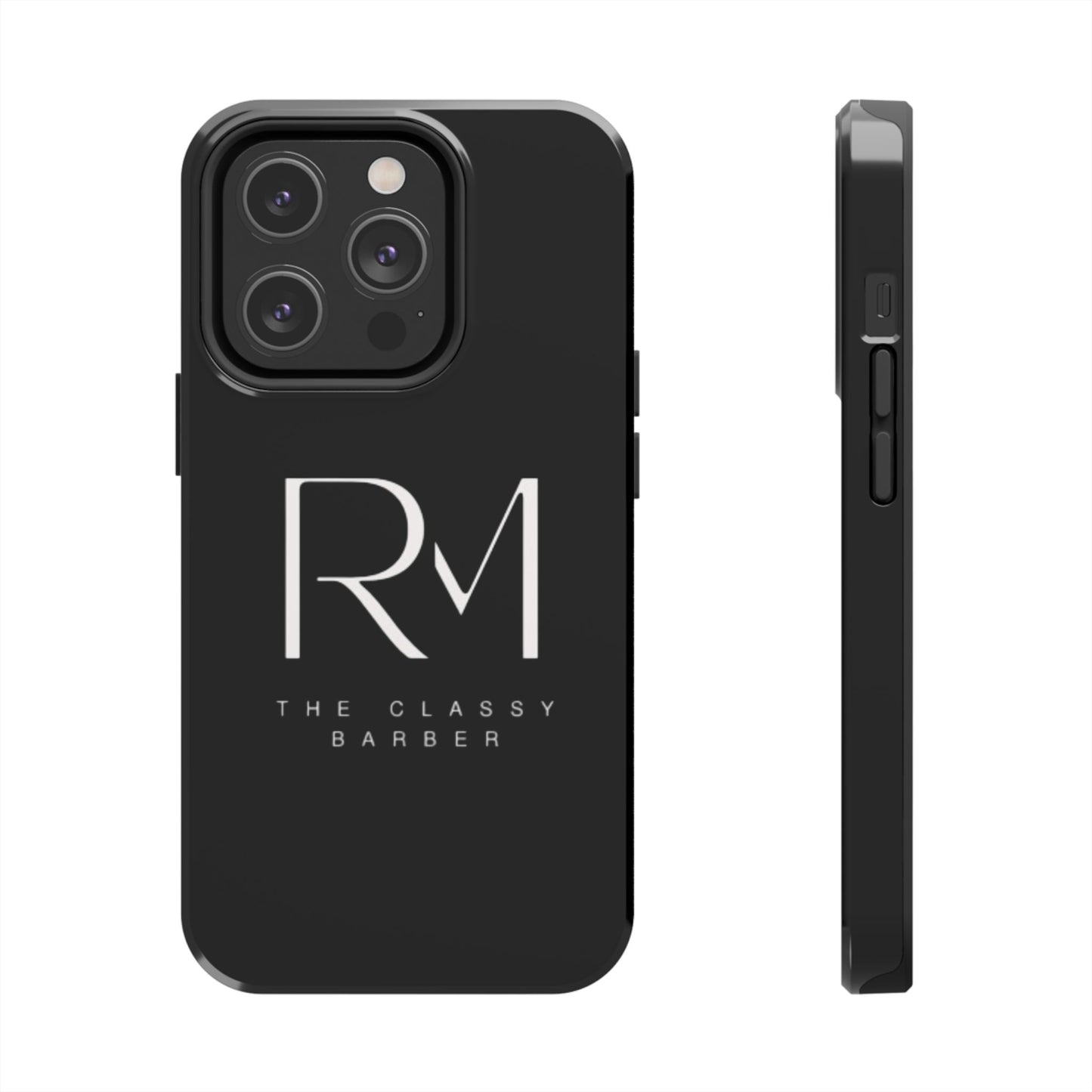 Funda de teléfono resistente personalizada para barberos - The Classy Barber