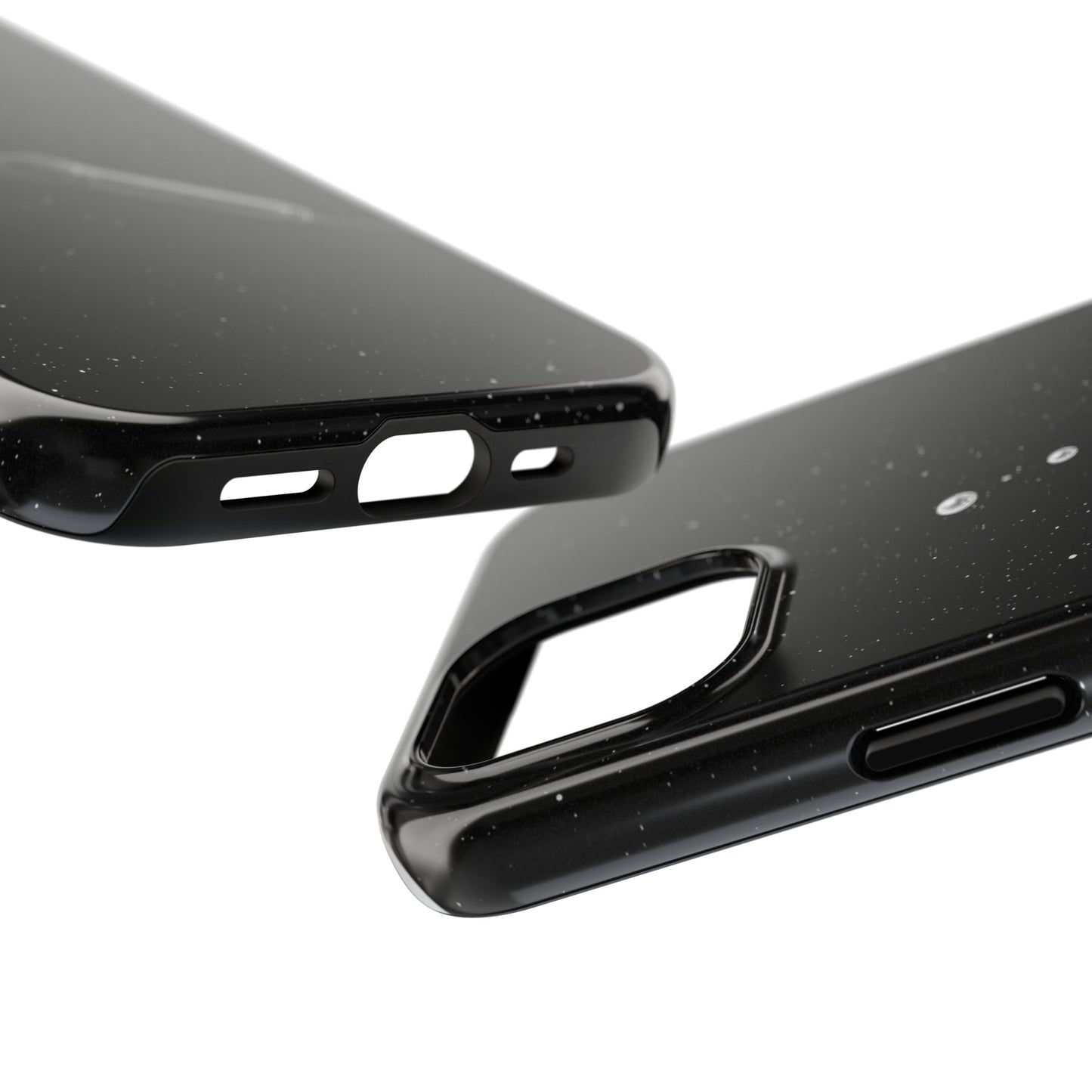 Funda resistente para teléfono con diseño creativo de pez y micrófono