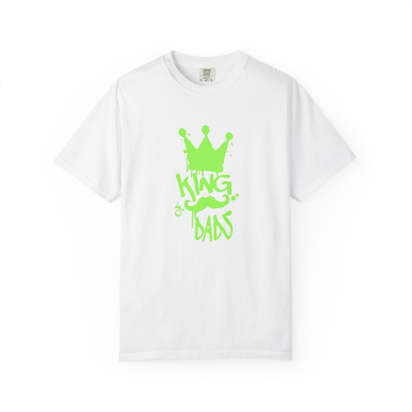 King of Dads Unisex Garment-Dyed T-Shirt - Fun Father's Day Gift