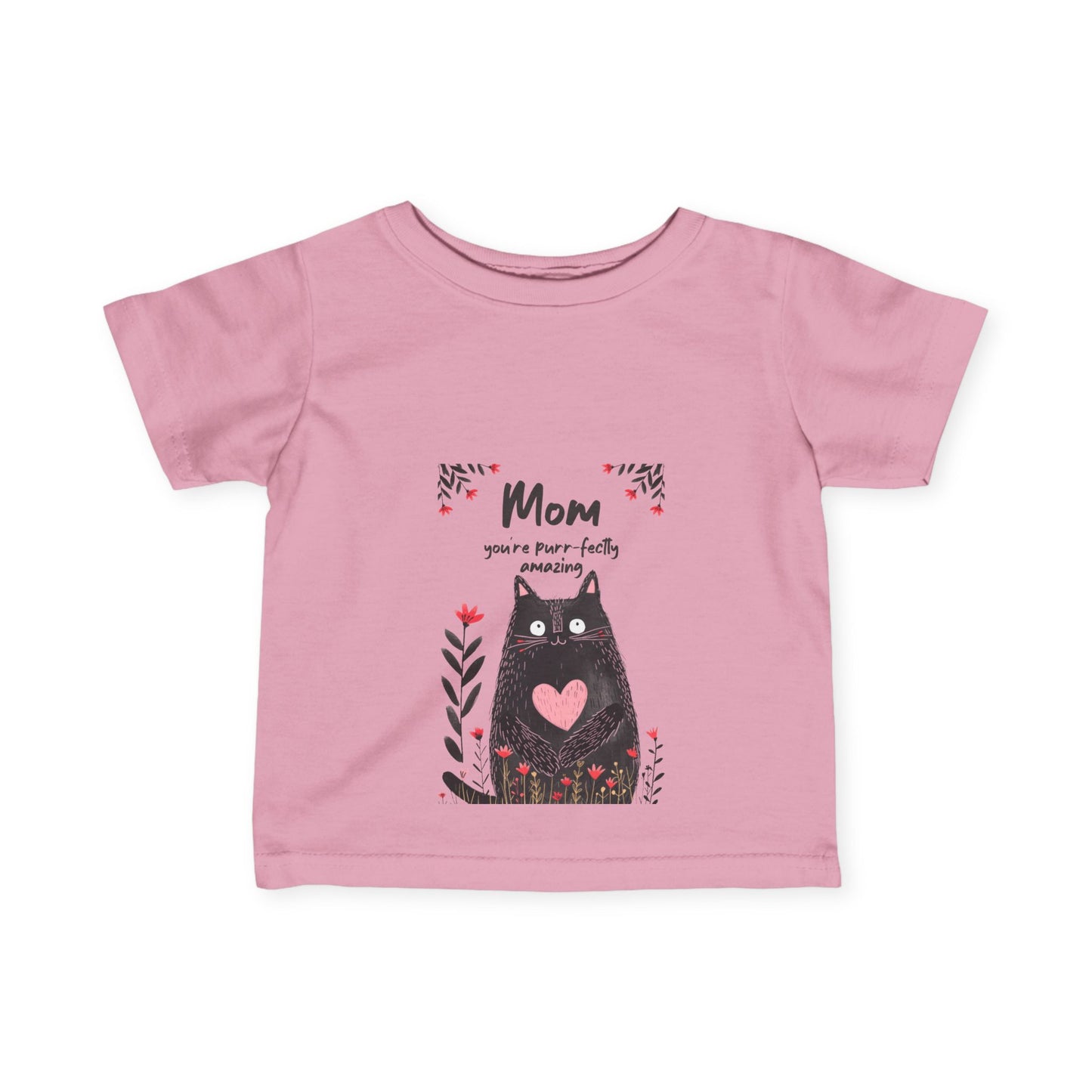 Camiseta infantil "Mamá gata linda" - Eres ronroneantemente increíble