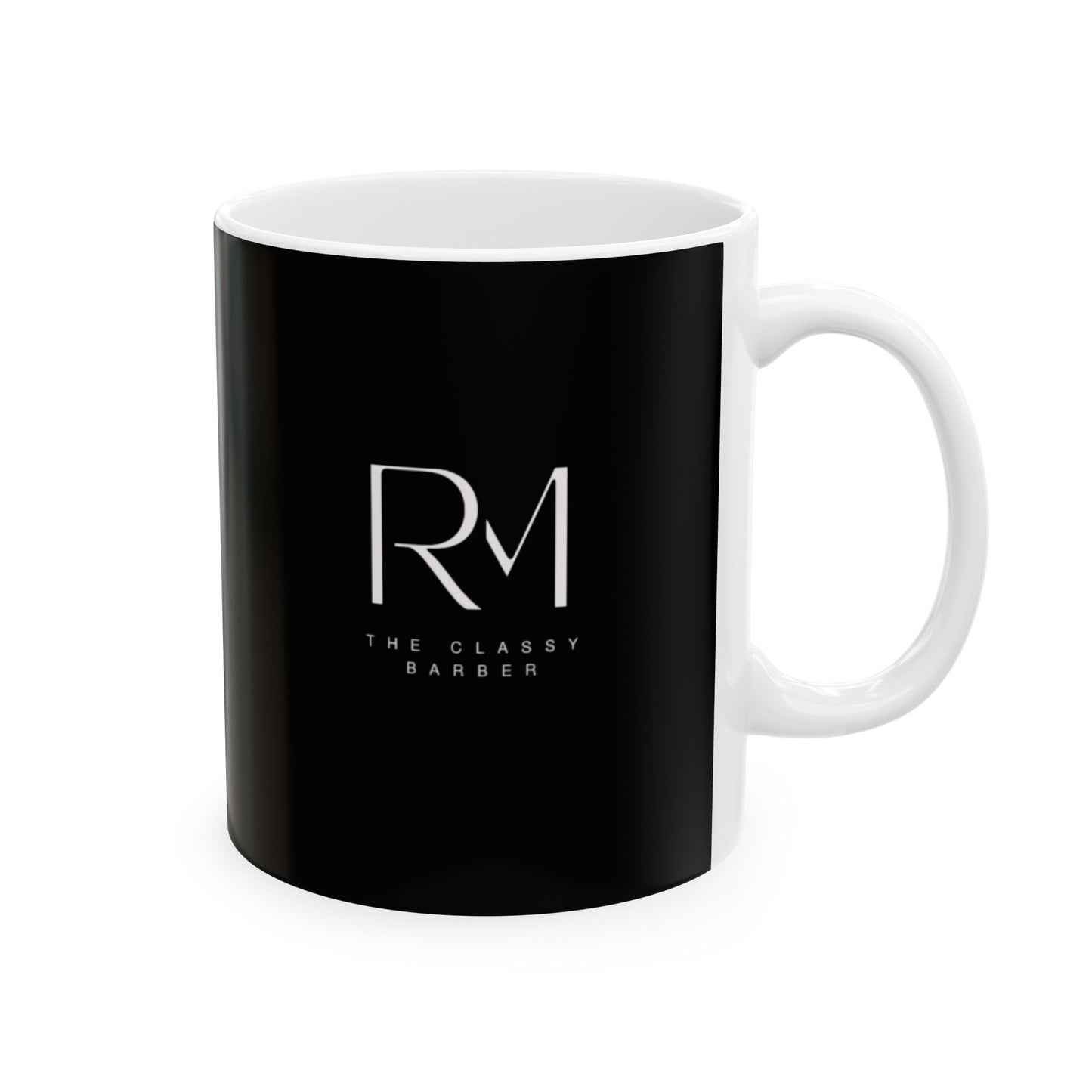 Personalized Ceramic Mug - The Classy Barber Design (11oz, 15oz)