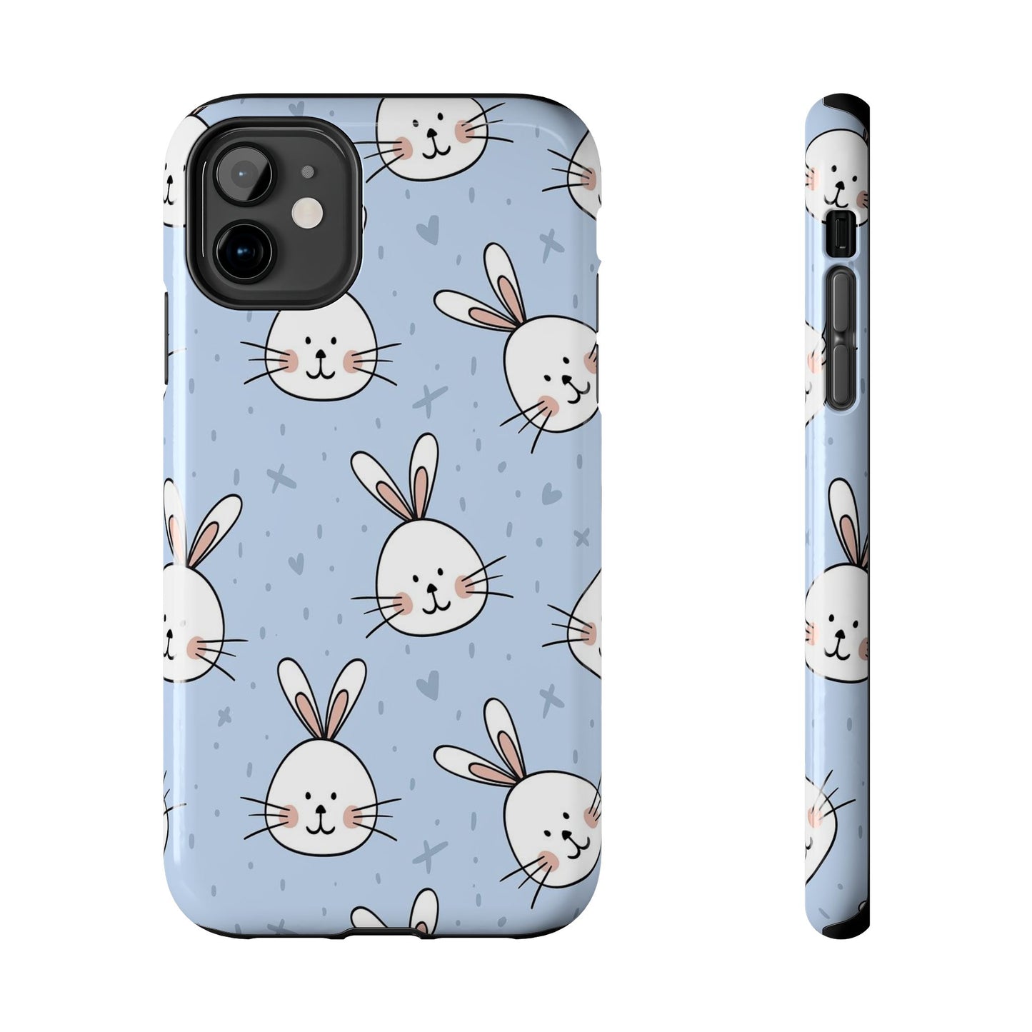 Funda resistente con diseño de conejito: protección duradera para los amantes de la Pascua y la primavera.