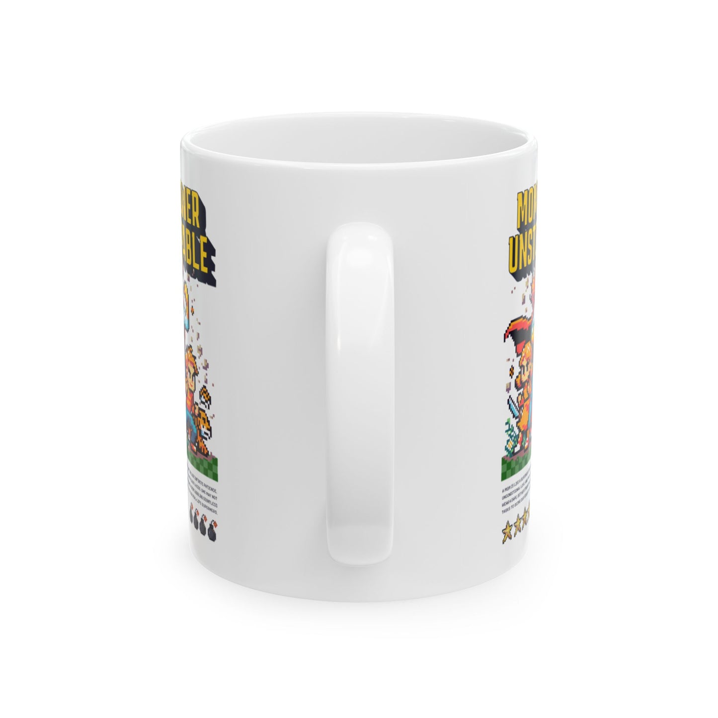 Taza de cerámica "Mom Power Unstoppable": el regalo perfecto para supermamás