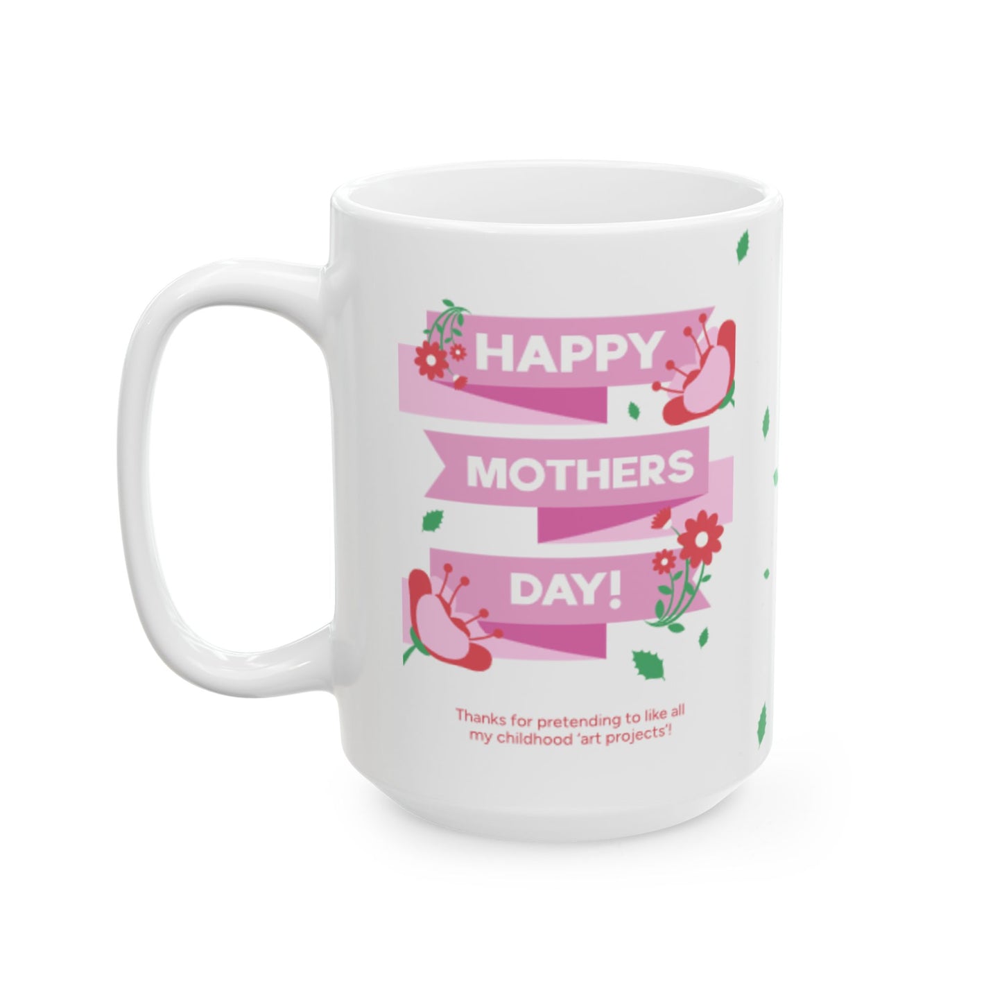 Taza de cerámica Feliz Día de la Madre