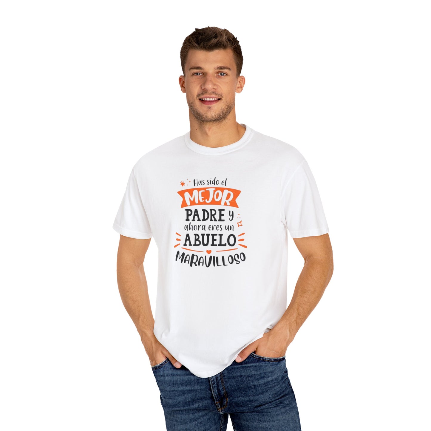 Best Grandpa Ever T-Shirt | Unisex Garment-Dyed Tee for Father's Day & Celebrations