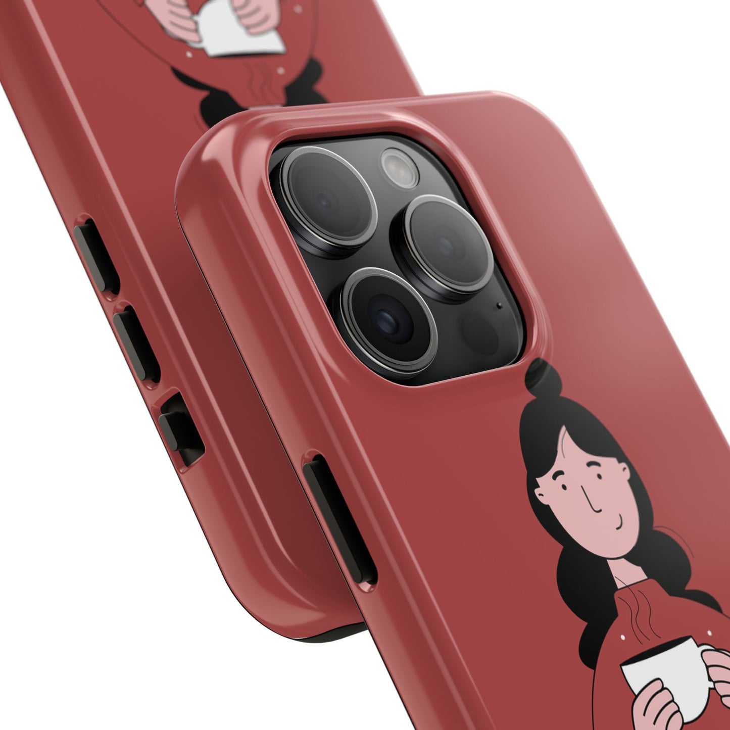 Bonita y acogedora funda para teléfono: el regalo perfecto para el invierno y las fiestas.