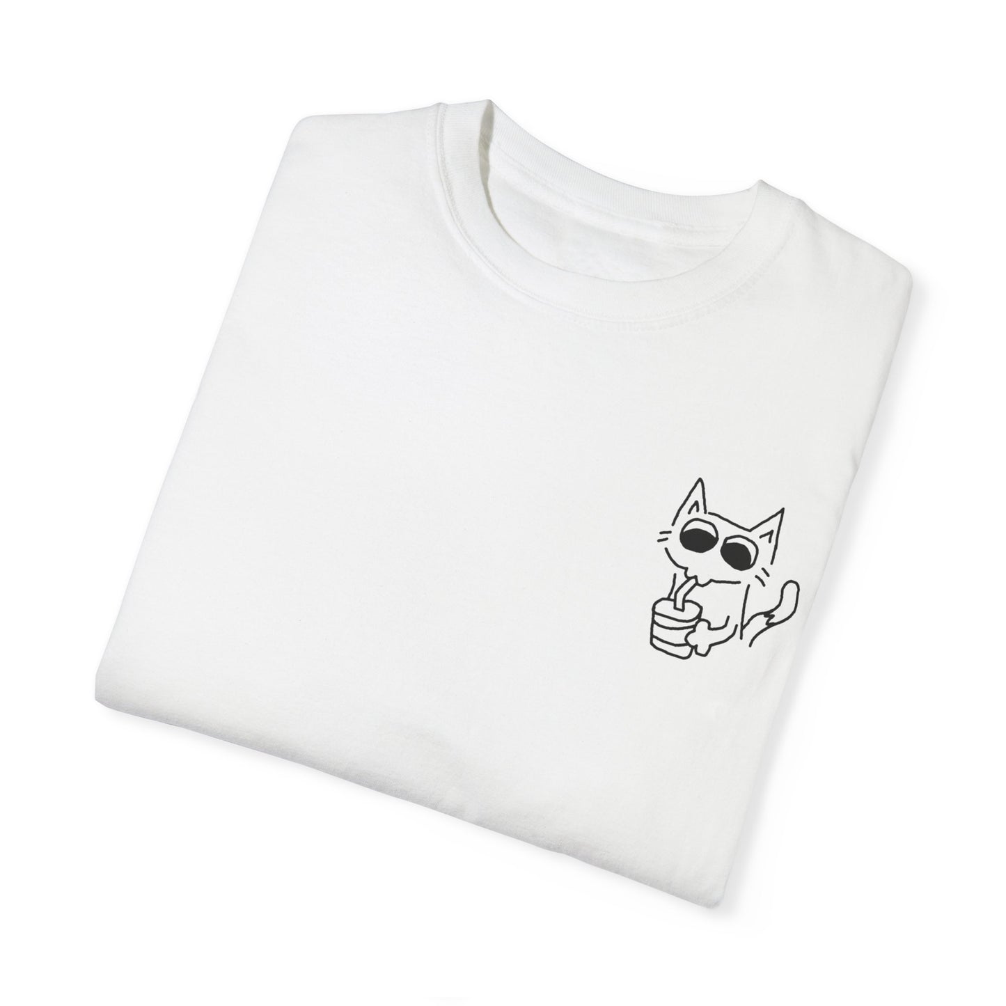 Camiseta gráfica unisex - Gato divertido